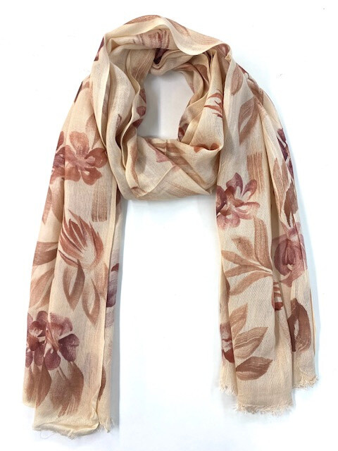 Grossiste Cowo-collection - FOULARD 50% Laine-50% Viscose Indien- 55x180 cm