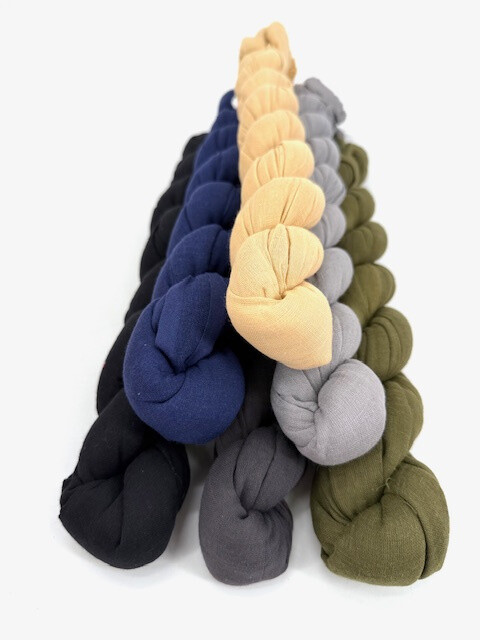 Grossista Cowo-collection - Sciarpe di cotone intrecciato puro a tinta unita