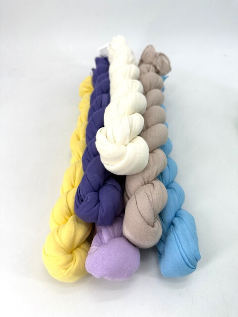 Grossista Cowo-collection - Sciarpe di cotone intrecciato puro a tinta unita