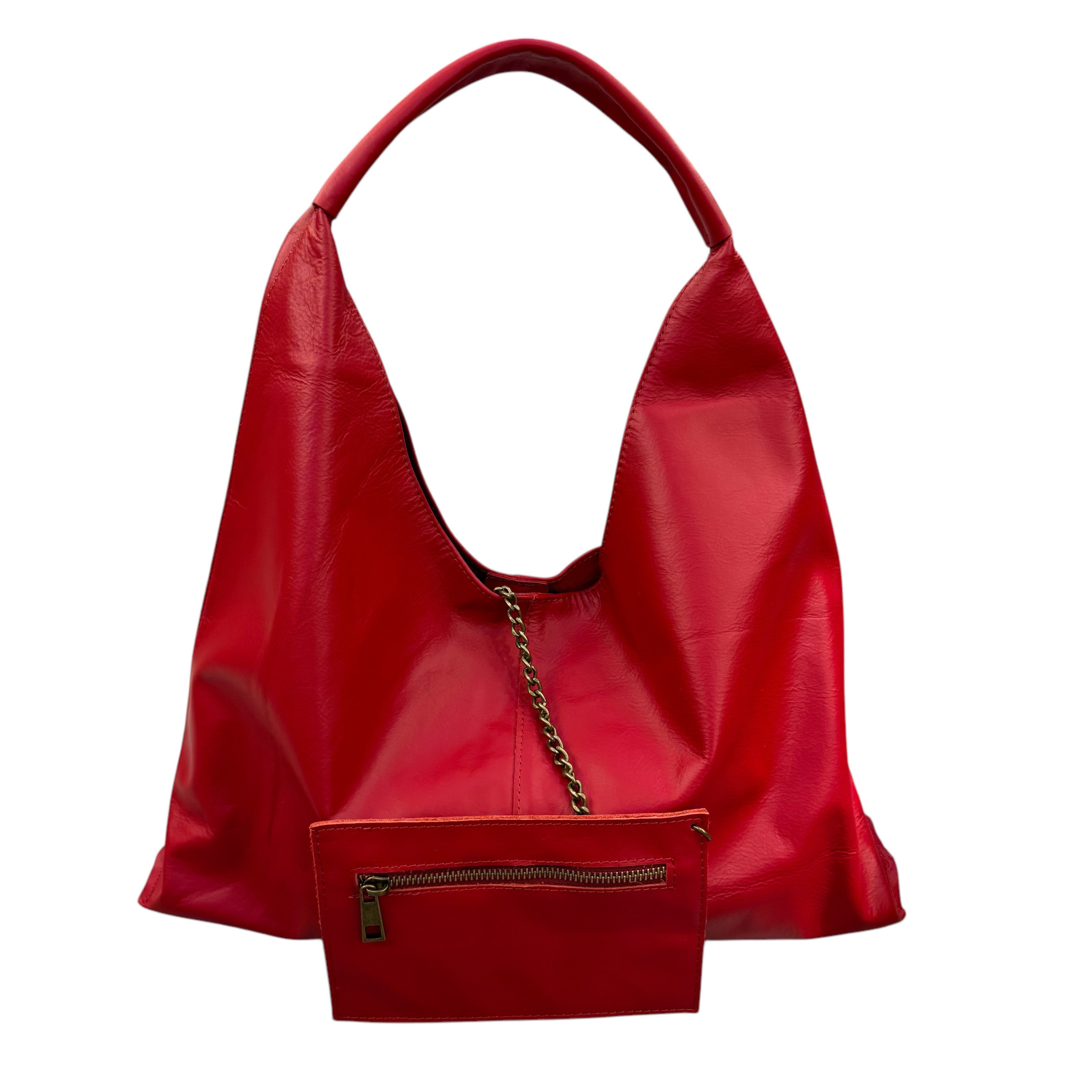 Grossiste Crazy lou - Sac en cuir de vachette