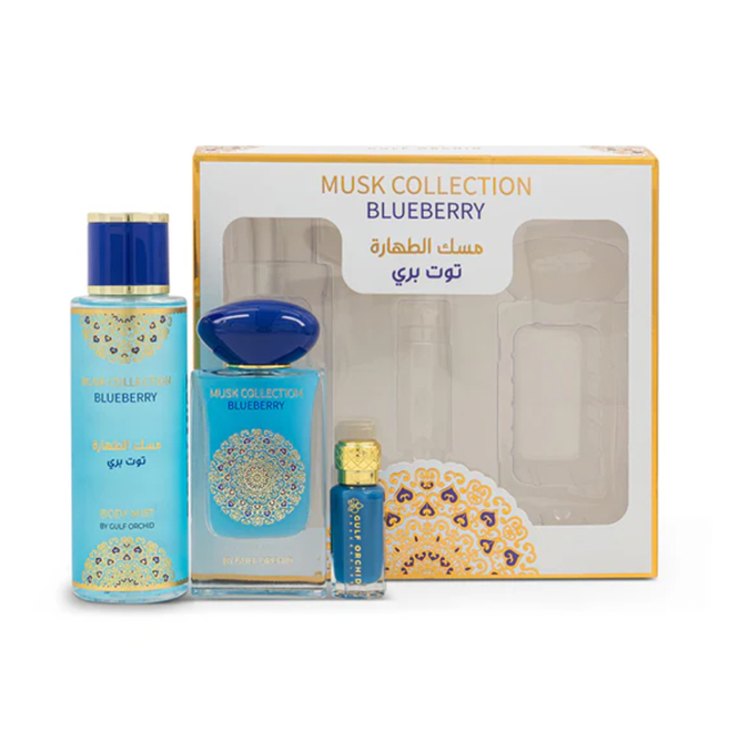 Grossiste Crystal Auber - Coffret Musk Collection Blueberry