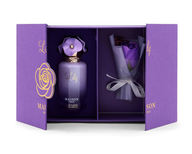 Großhändler Crystal Auber - Lilien- und Rosen-Geschenkset 100 ml – Maison Asrar