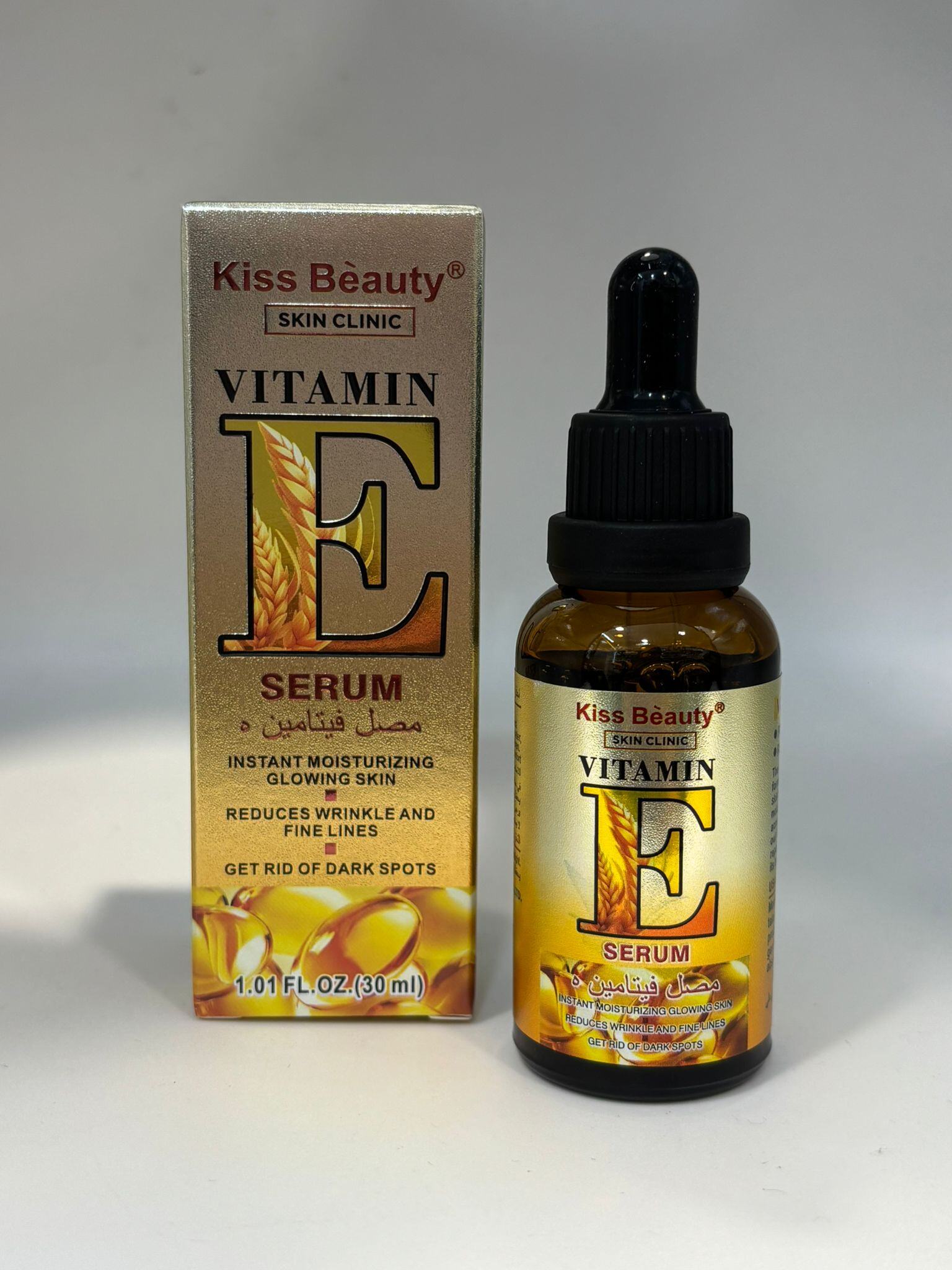 Großhändler Crystal Auber - KISS BEAUTY VITAMIN E SERUM 30ML