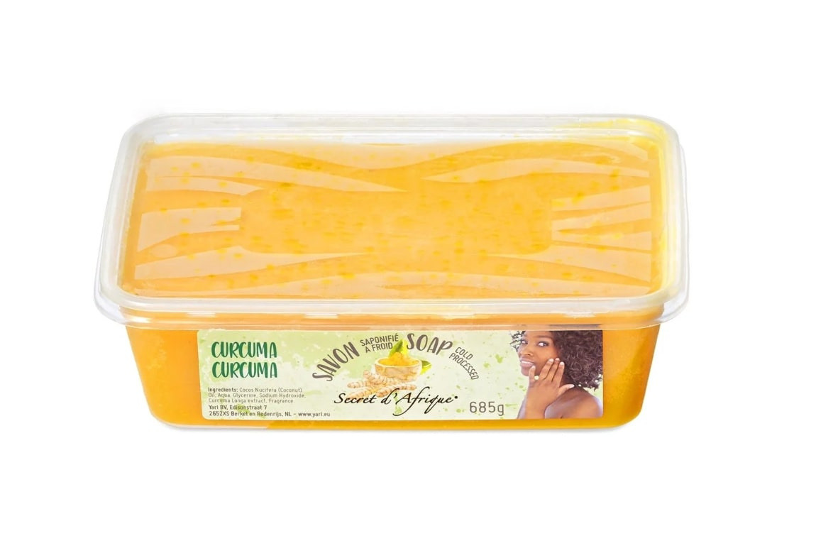 Mayorista Crystal Auber - African Secret - Jabón de cúrcuma 685G
