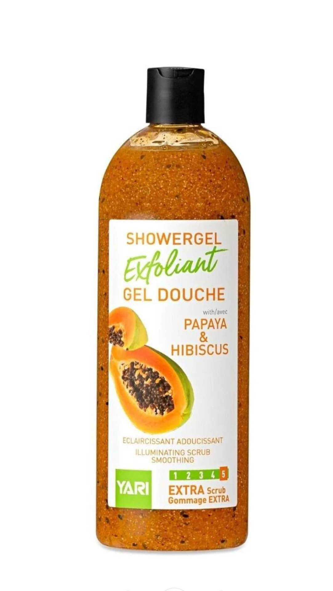 Mayorista Crystal Auber - Papaya & Hibiscus 500ml Scrub de ducha