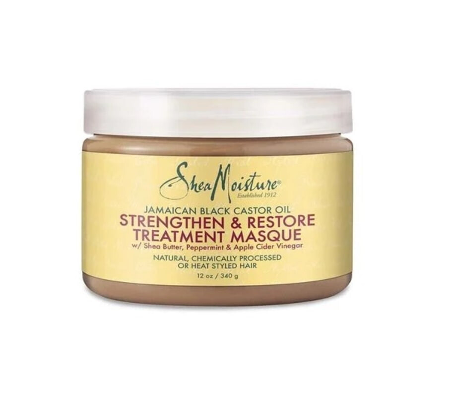 Grossista Crystal Auber - Maschera fortificante con olio di ricino nero giamaicano