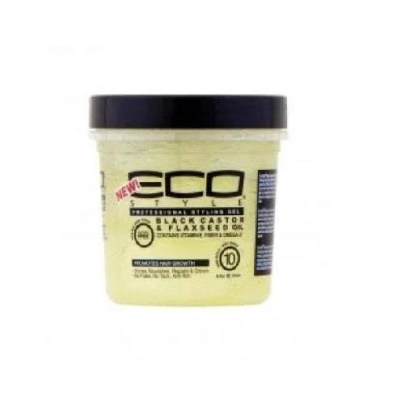 Mayorista Crystal Auber - Gel de Peinado Ecológico con Aceite de Ricino y Semillas de Lino 8OZ