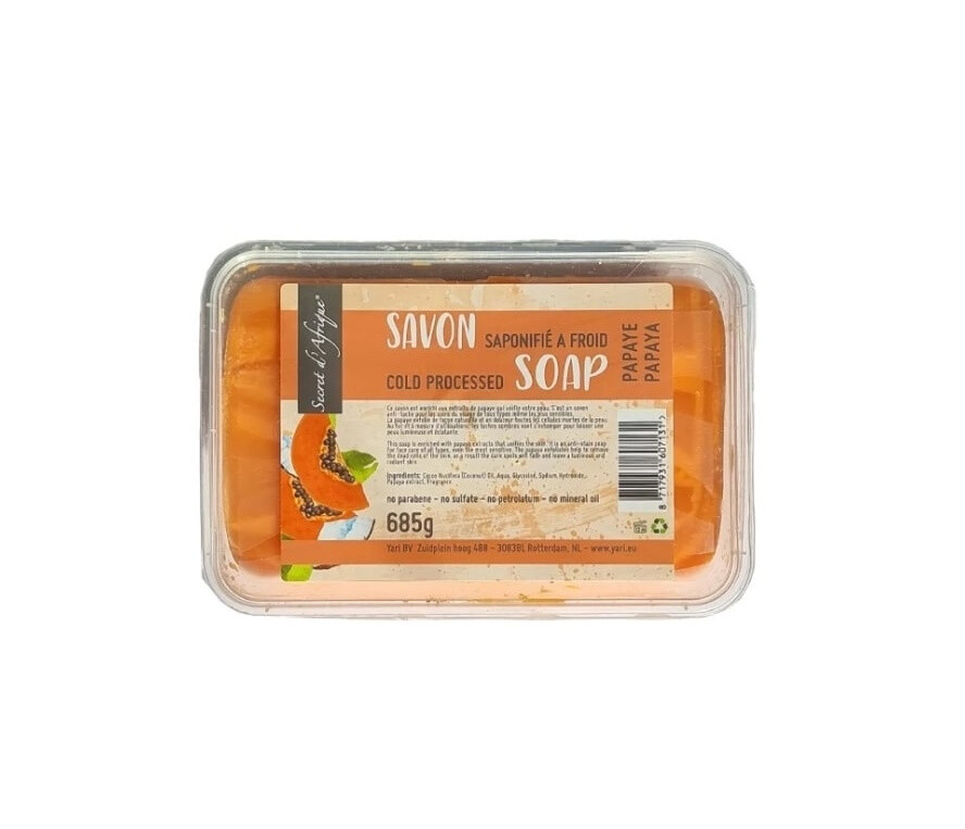 Grossista Crystal Auber - Sapone africano all'afrikanische di papaya
