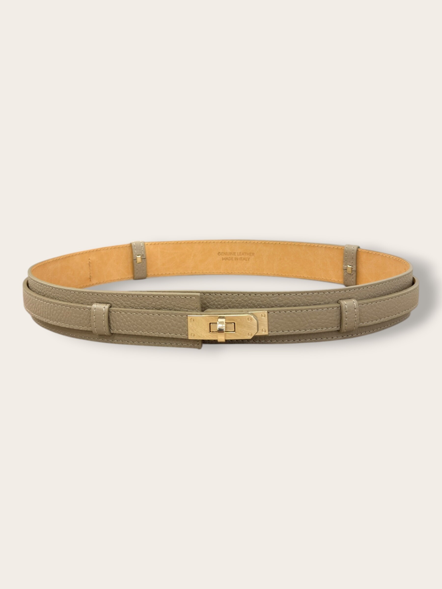 Grossiste CUOIO & CHIC - Ceinture Réglable En Cuir Grainé