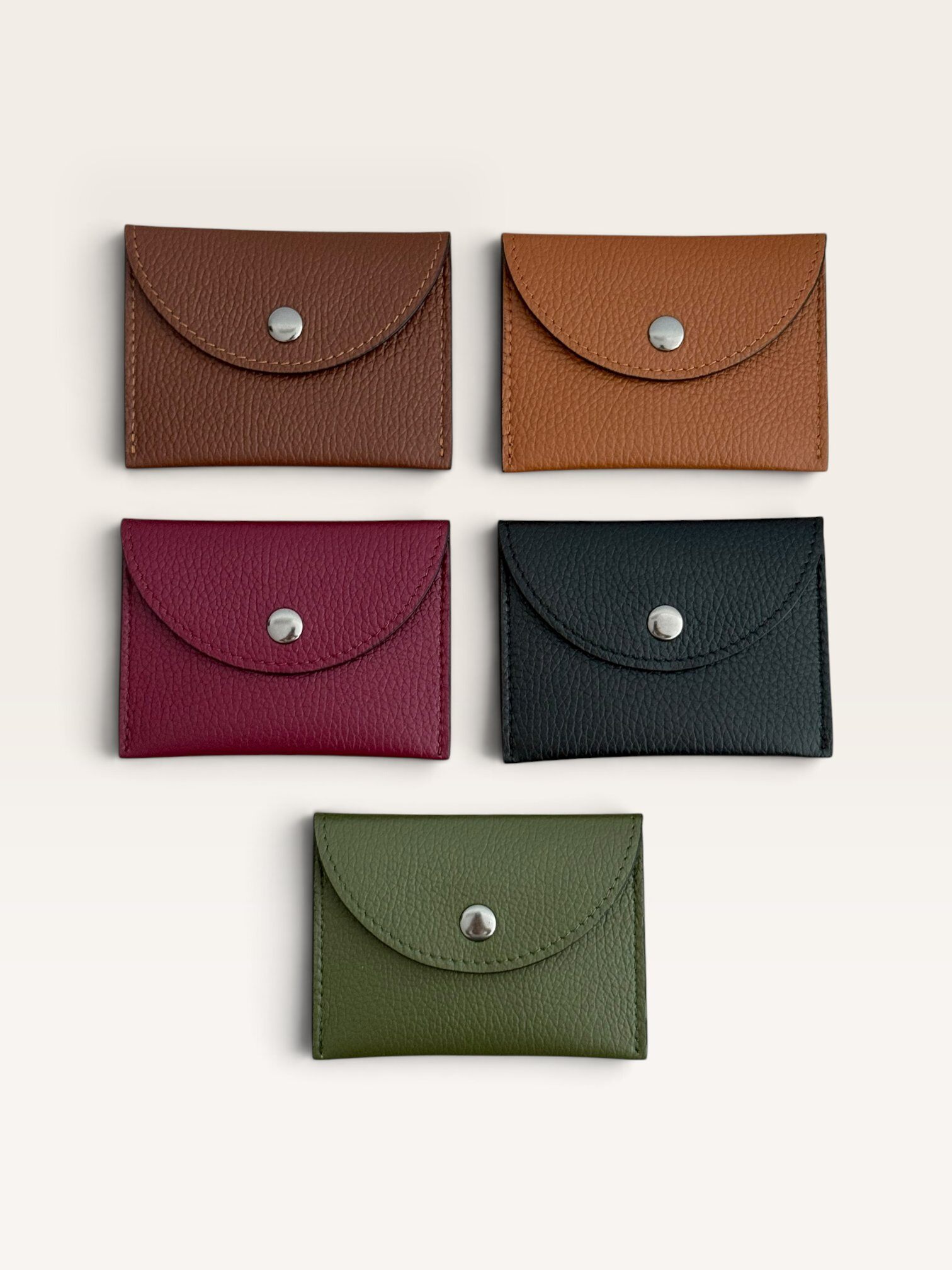 Grossiste CUOIO & CHIC - Porte-cartes en cuir véritable