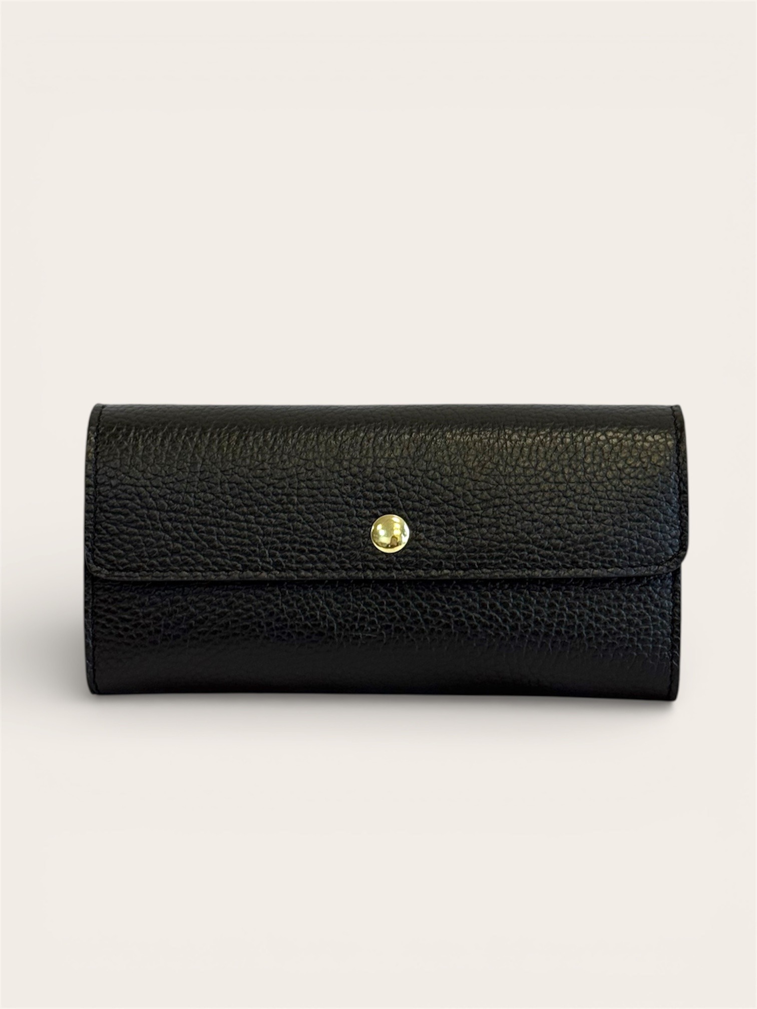 Grossiste CUOIO & CHIC - Portefeuille Compact en Cuir Grainé