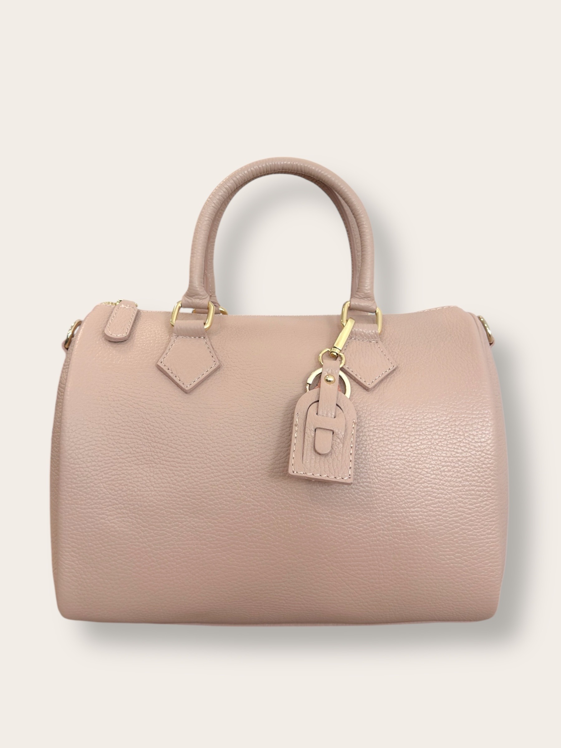 Grossista CUOIO & CHIC - Borsa Bauletto Grande Pelle Martellata