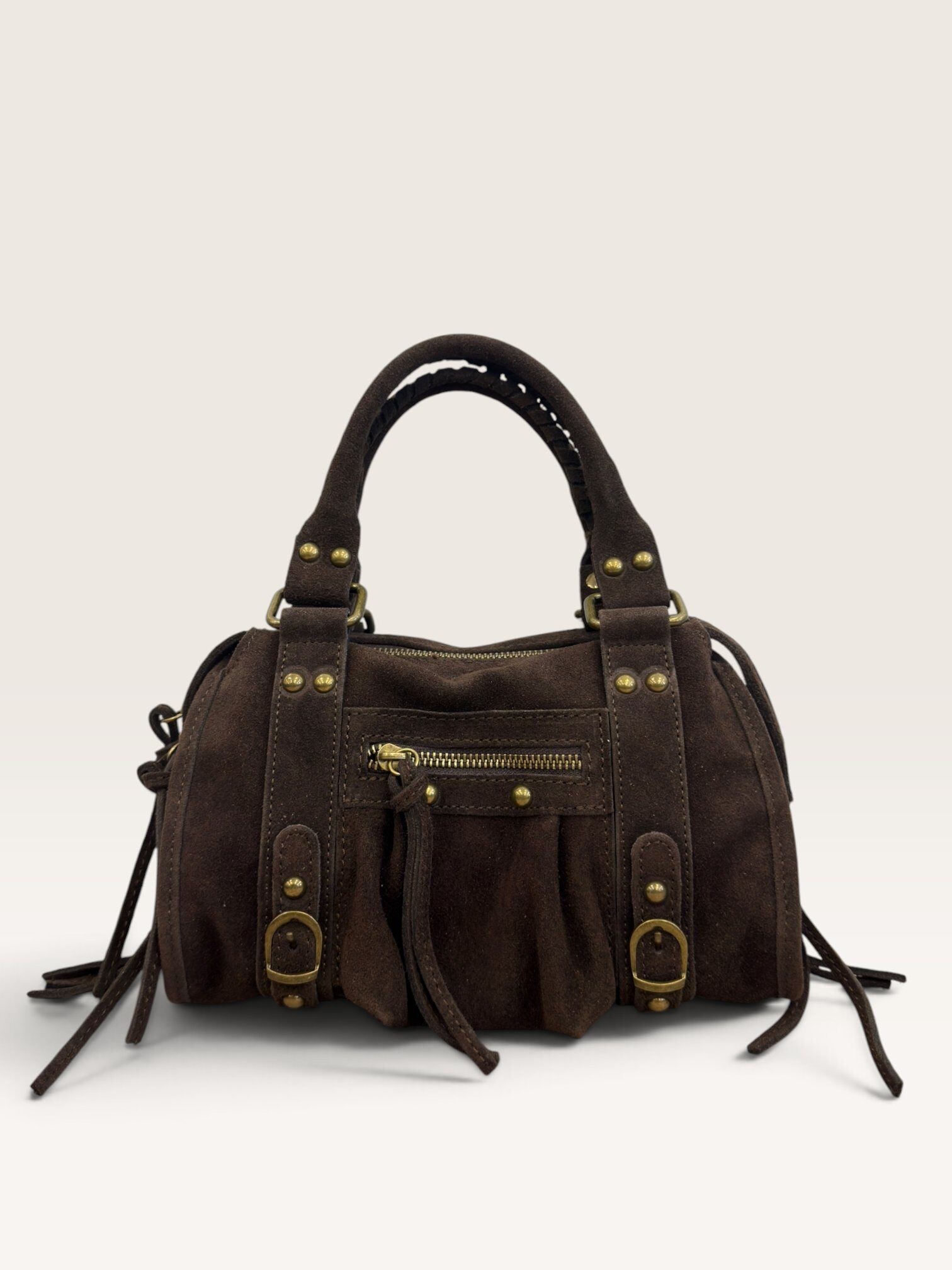 Grossiste CUOIO & CHIC - Sac Clouté en Daim