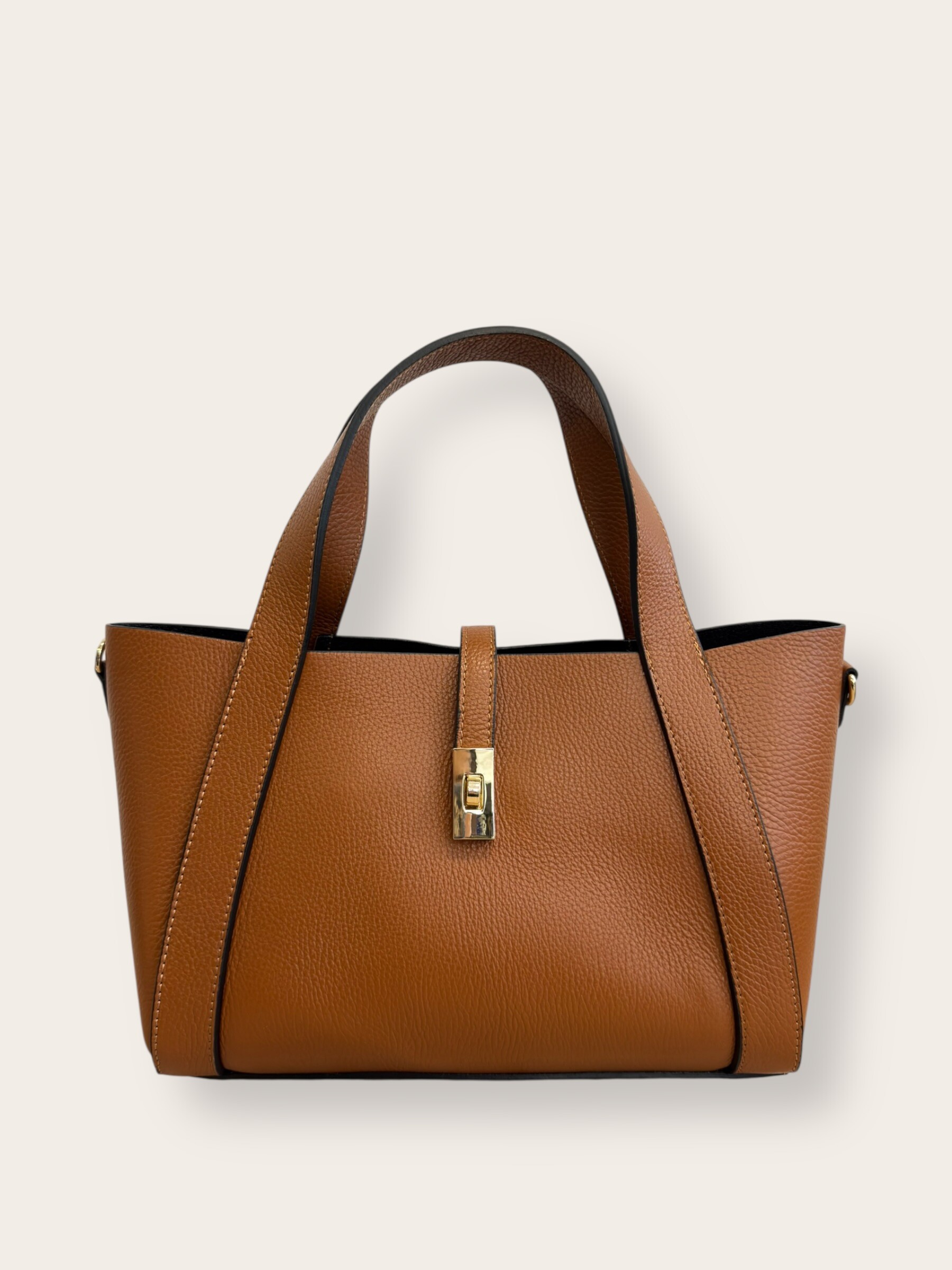 Grossiste CUOIO & CHIC - Sac à main en cuir grainé