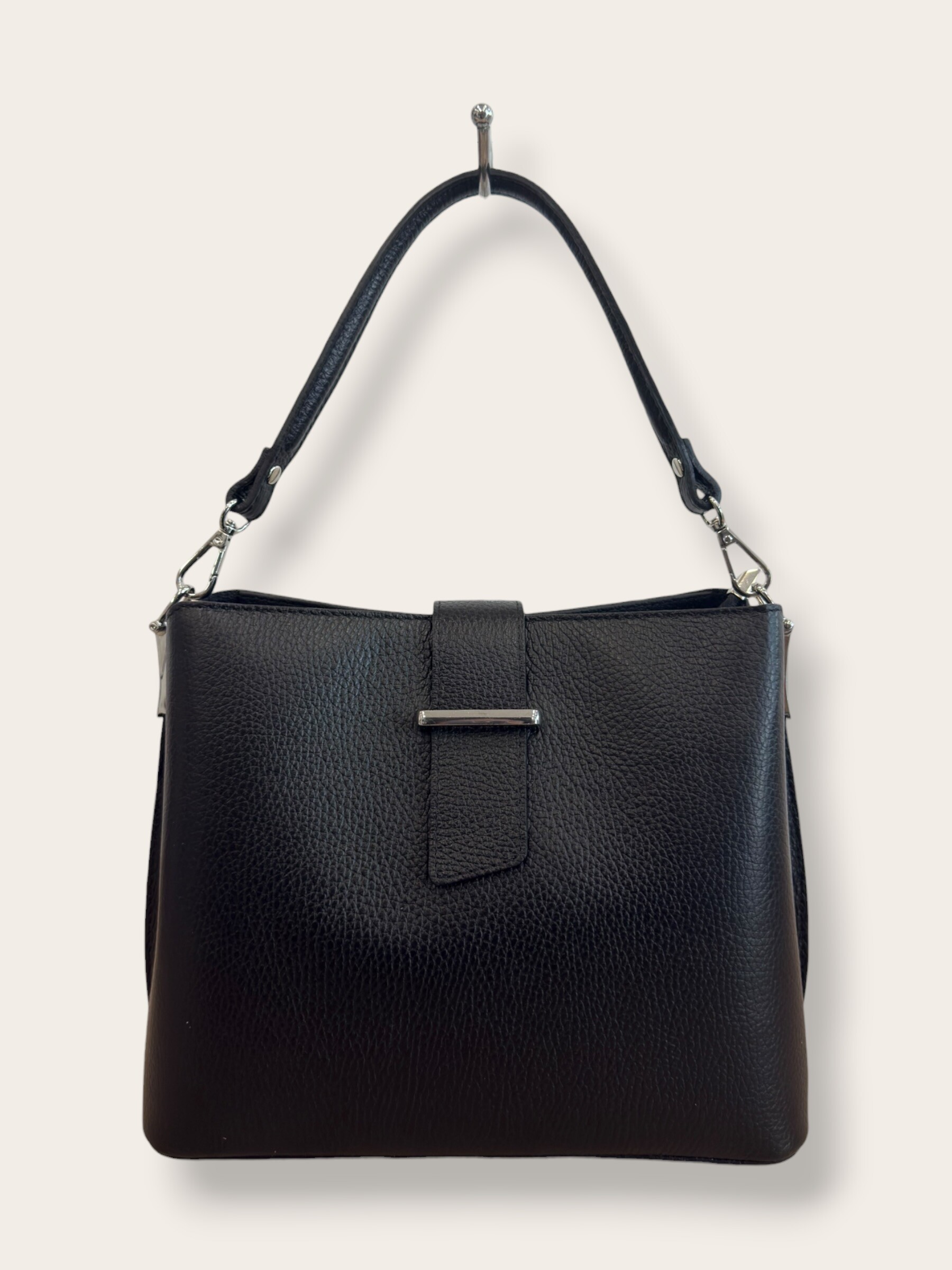 Mayorista CUOIO & CHIC - Bolso bandolera de cuero martillado