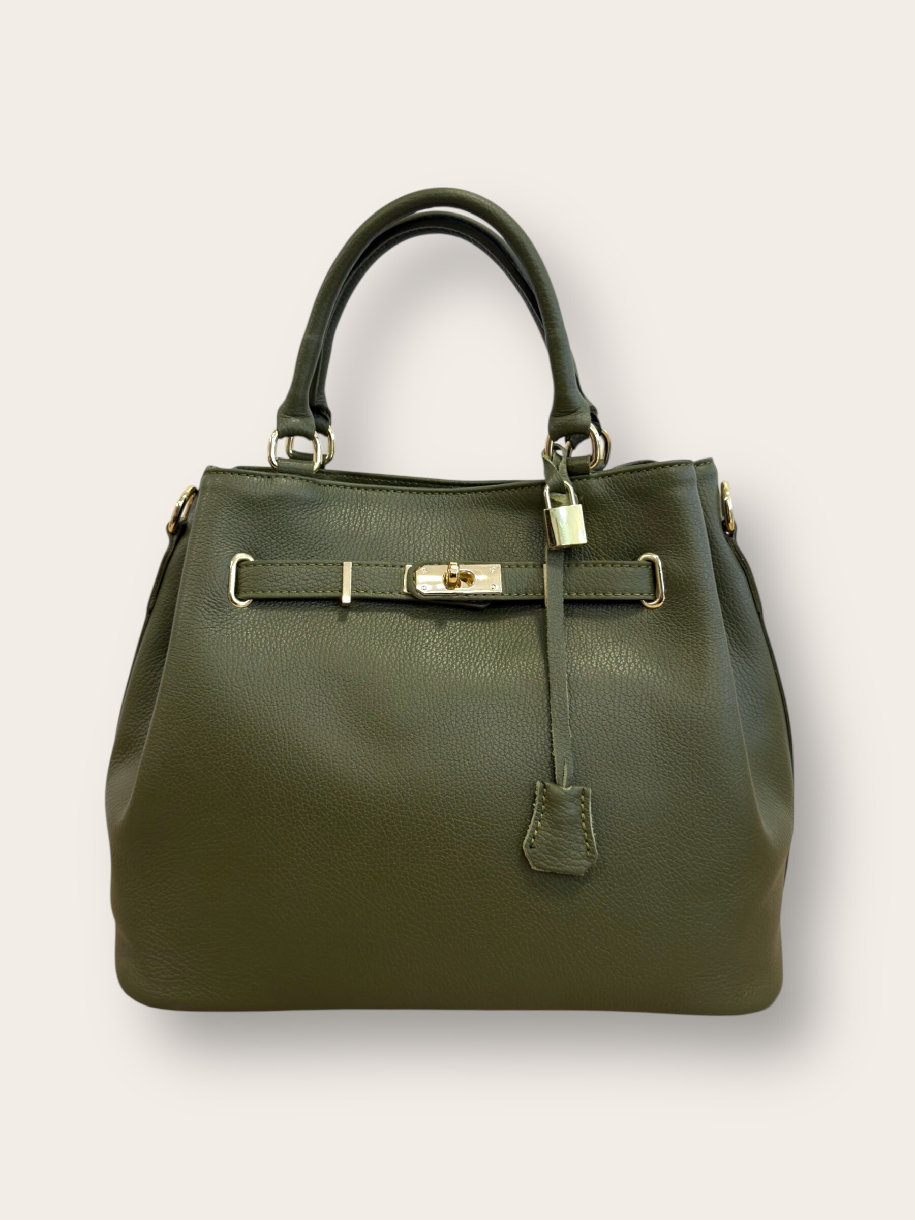 Grossiste CUOIO & CHIC - Sac à main élégant en cuir grainé