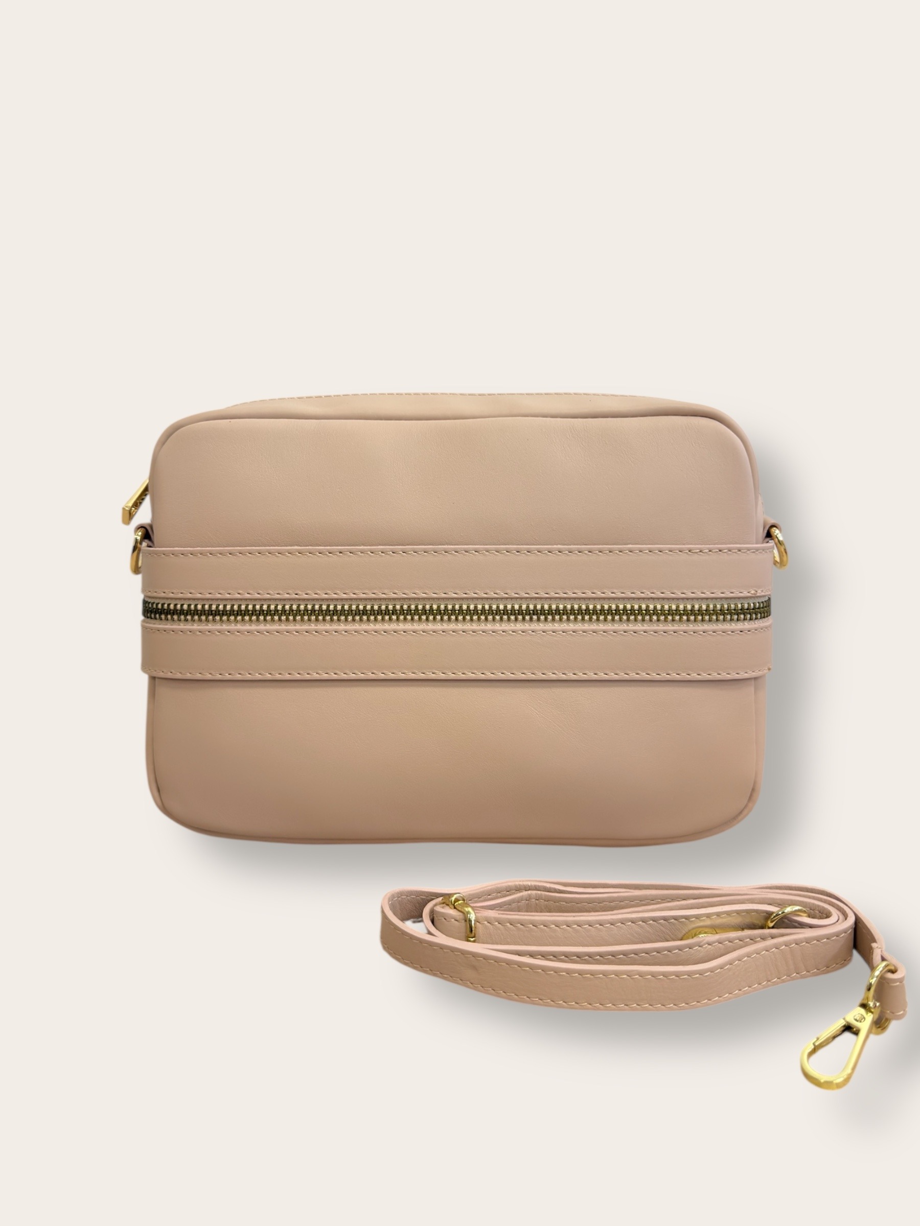 Grossista CUOIO & CHIC - Borsa Messenger A Tracolla Pelle Liscia