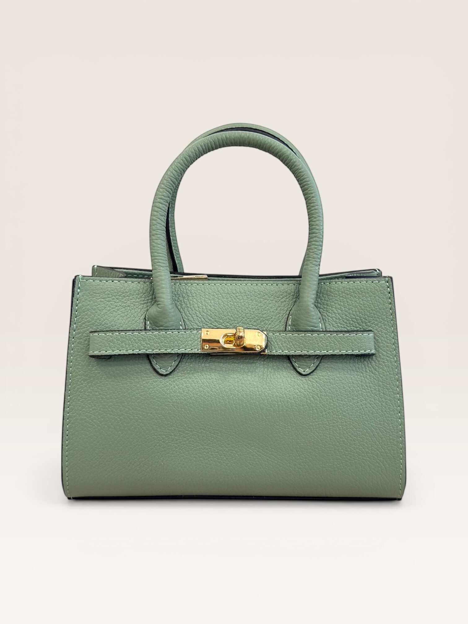 Grossiste CUOIO & CHIC - Petit Sac Élégant à Double Anse en Cuir Martelé