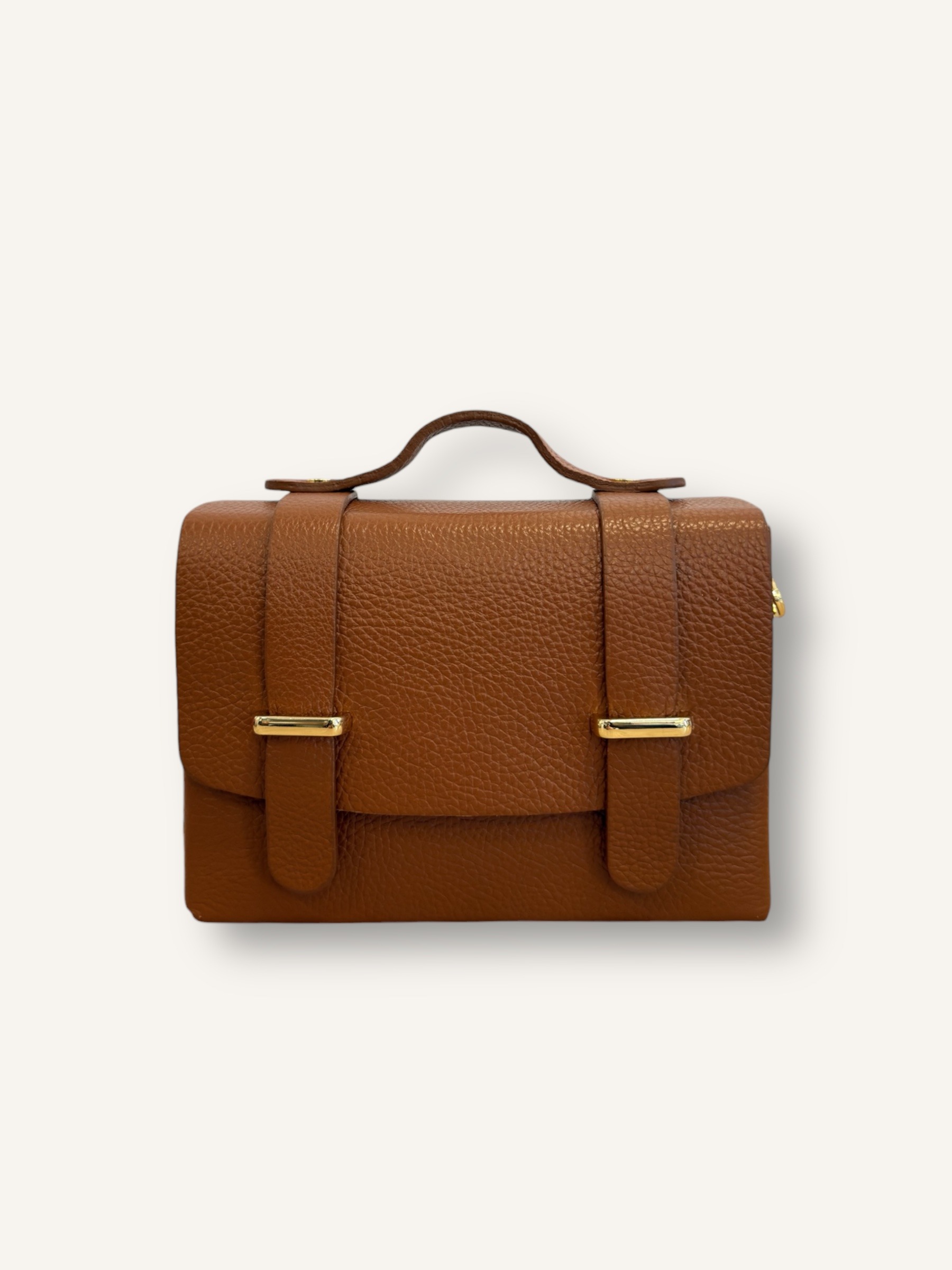 Grossiste CUOIO & CHIC - Sac Compact à Bandoulière en Cuir Martelé