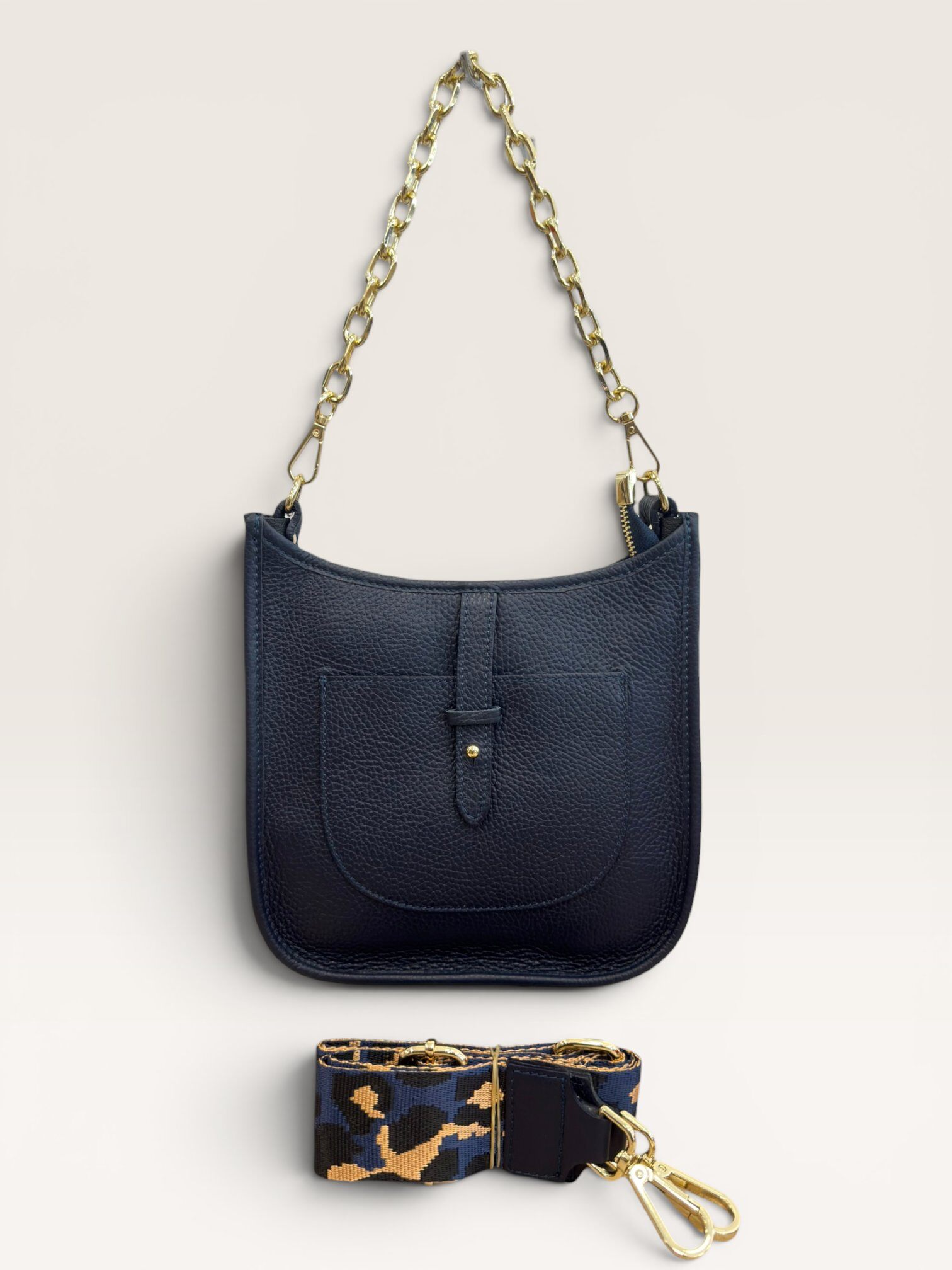 Wholesaler CUOIO & CHIC - Fabric shoulder bag with strap