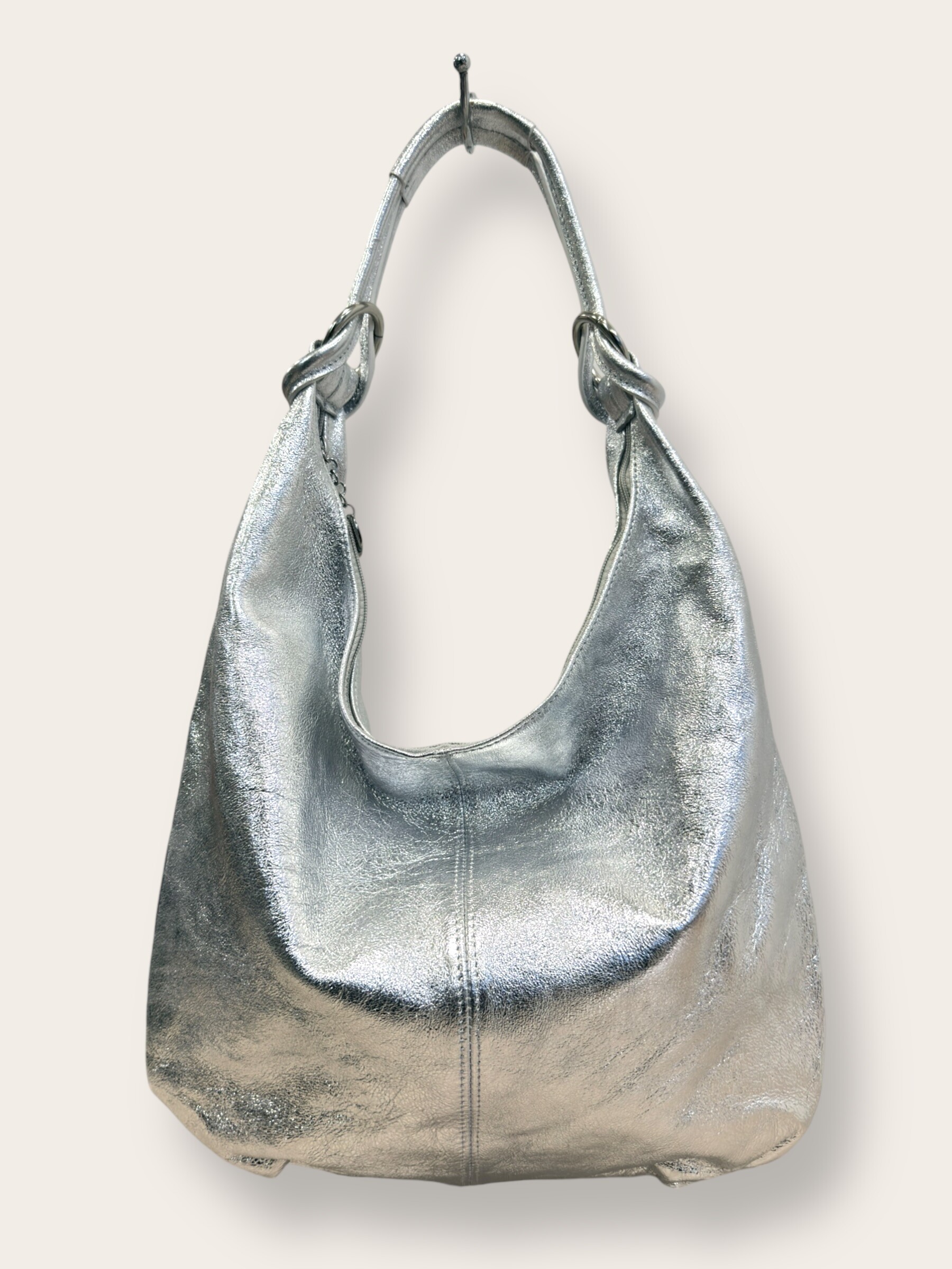 Grossista CUOIO & CHIC - Borsa Hobo Pelle Laminata