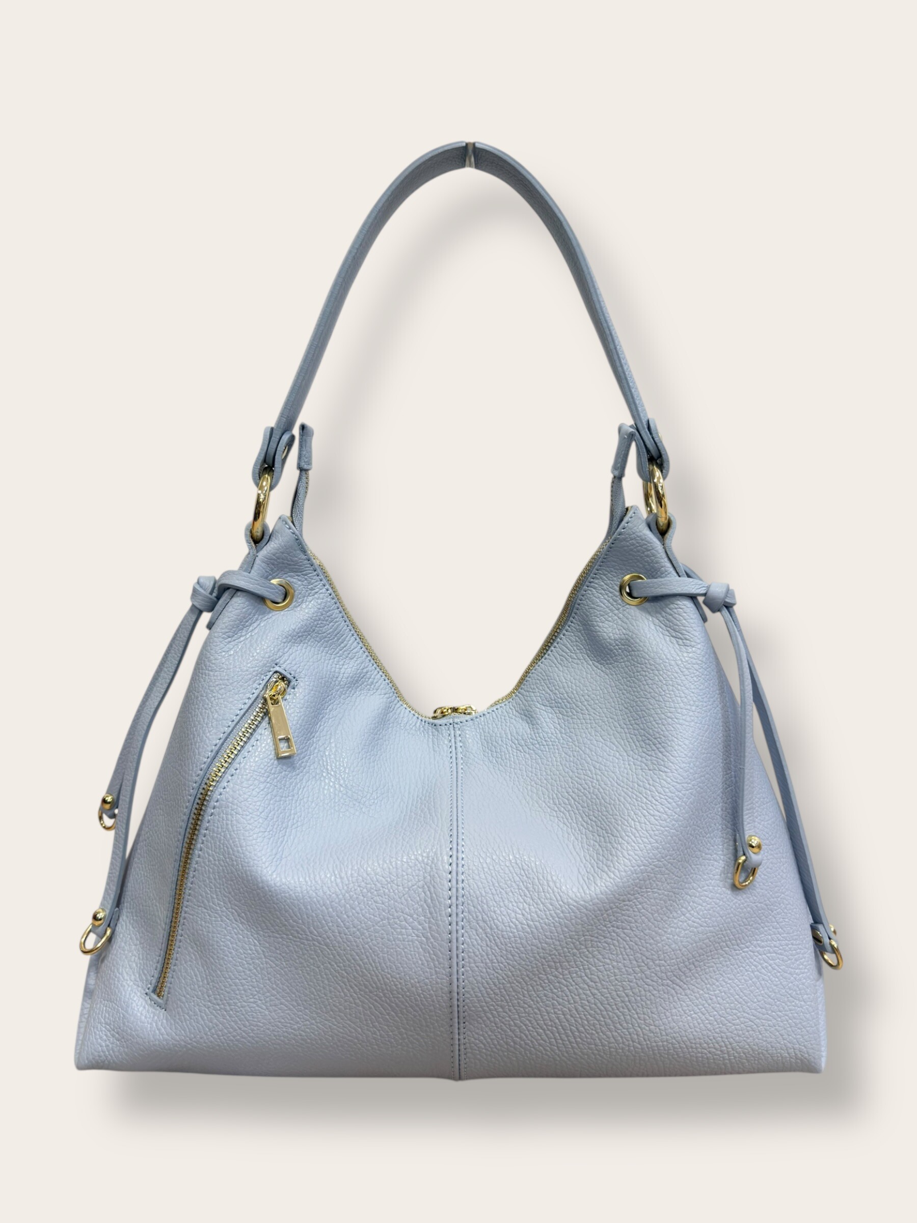 Grossista CUOIO & CHIC - Borsa A Spalla Pelle Martellata