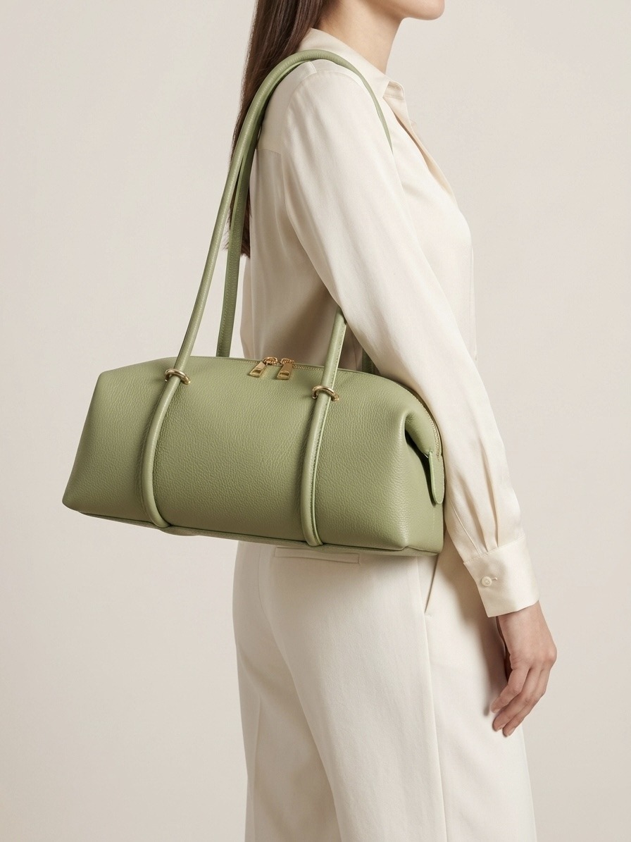 Wholesaler CUOIO & CHIC - Genuine Hammered Leather Shoulder Bag