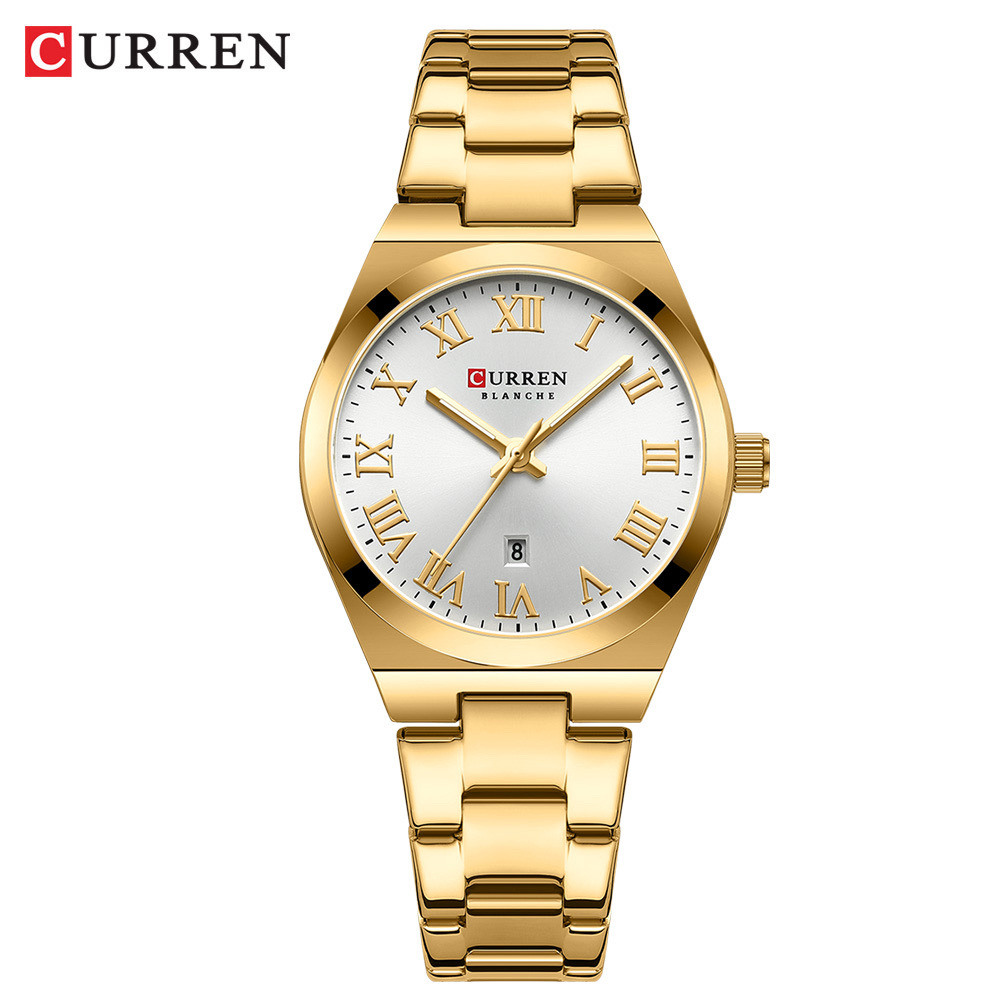 Grossiste CURREN - Montre tendance femme Curren  bracelet en acier water resistant 30m
