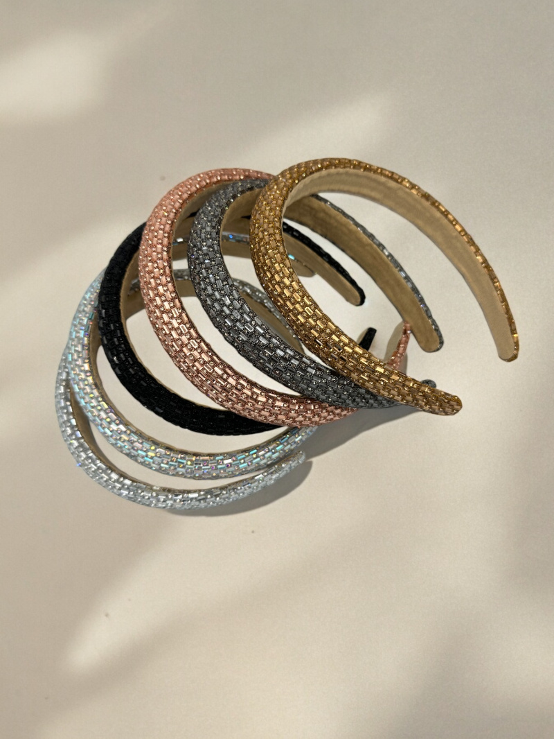 Grossista D Bijoux - Diadema con diamanti sintetici brillanti