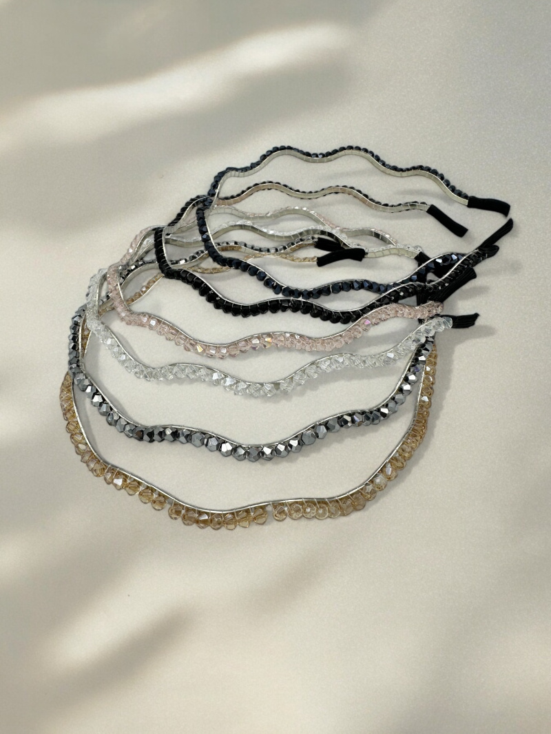 Großhändler D Bijoux - Stirnband mit Strassperlen
