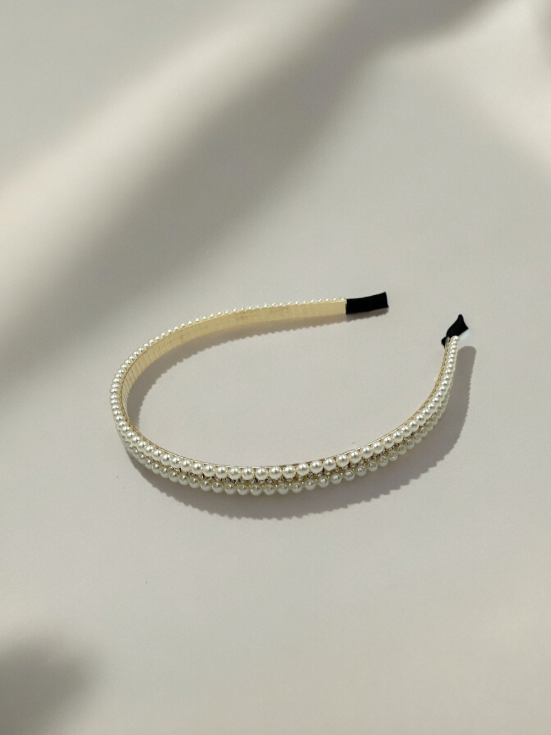 Großhändler D Bijoux - Stirnband mit Perlen
