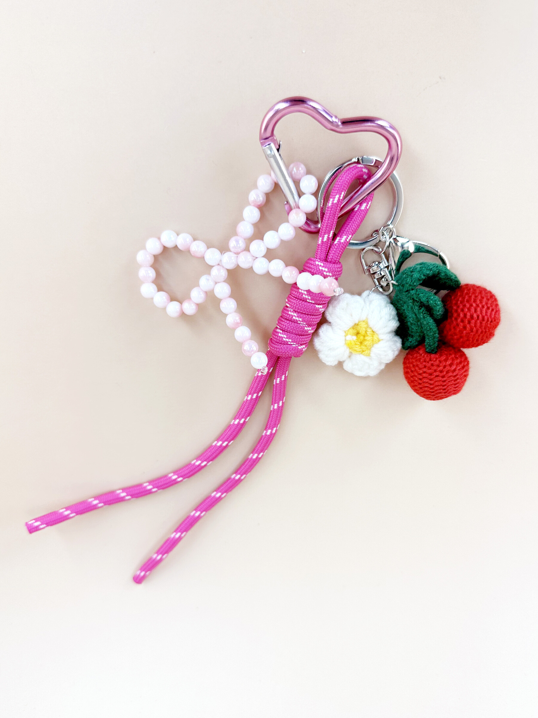 Wholesaler D Bijoux - GRIGRI Bag jewelry, Key Key Key Beads Cordon