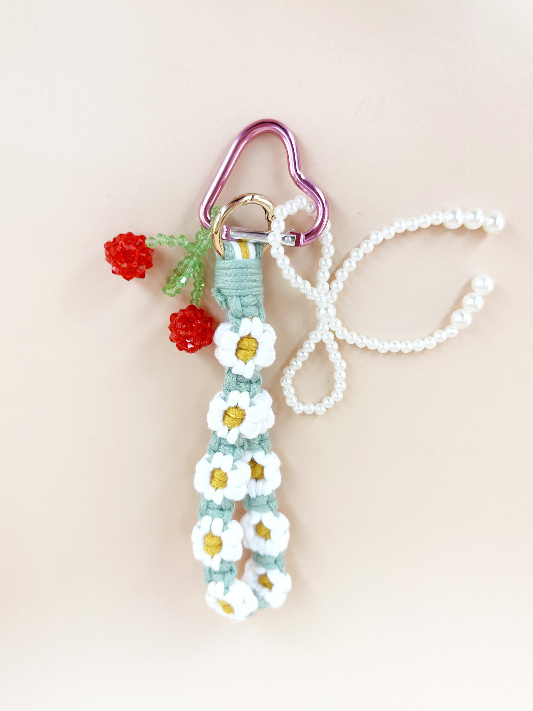 Wholesaler D Bijoux - GRIGRI Bag jewelry, Key Key Key Beads Cordon