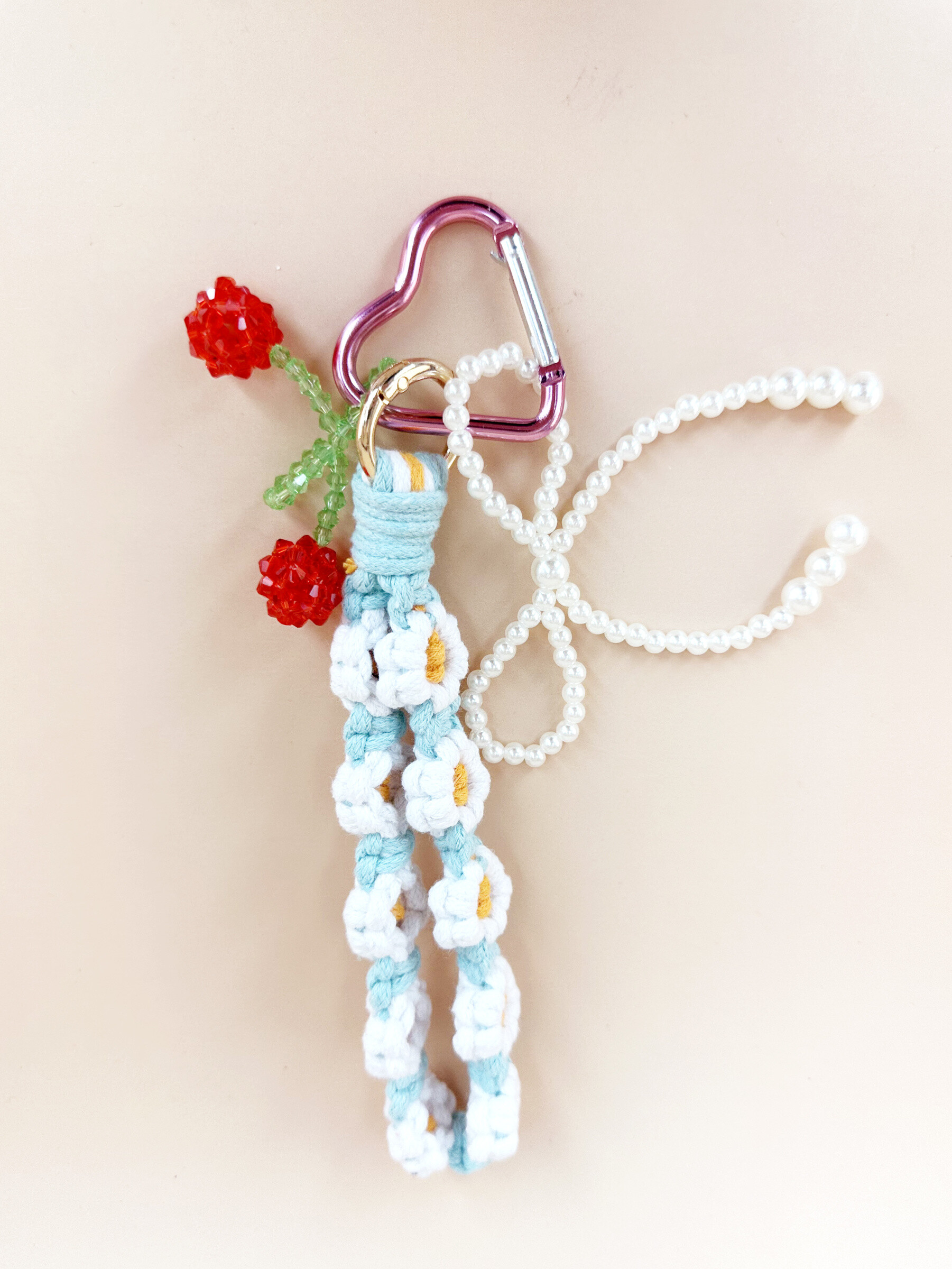 Wholesaler D Bijoux - GRIGRI Bag jewelry, Key Key Key Beads Cordon