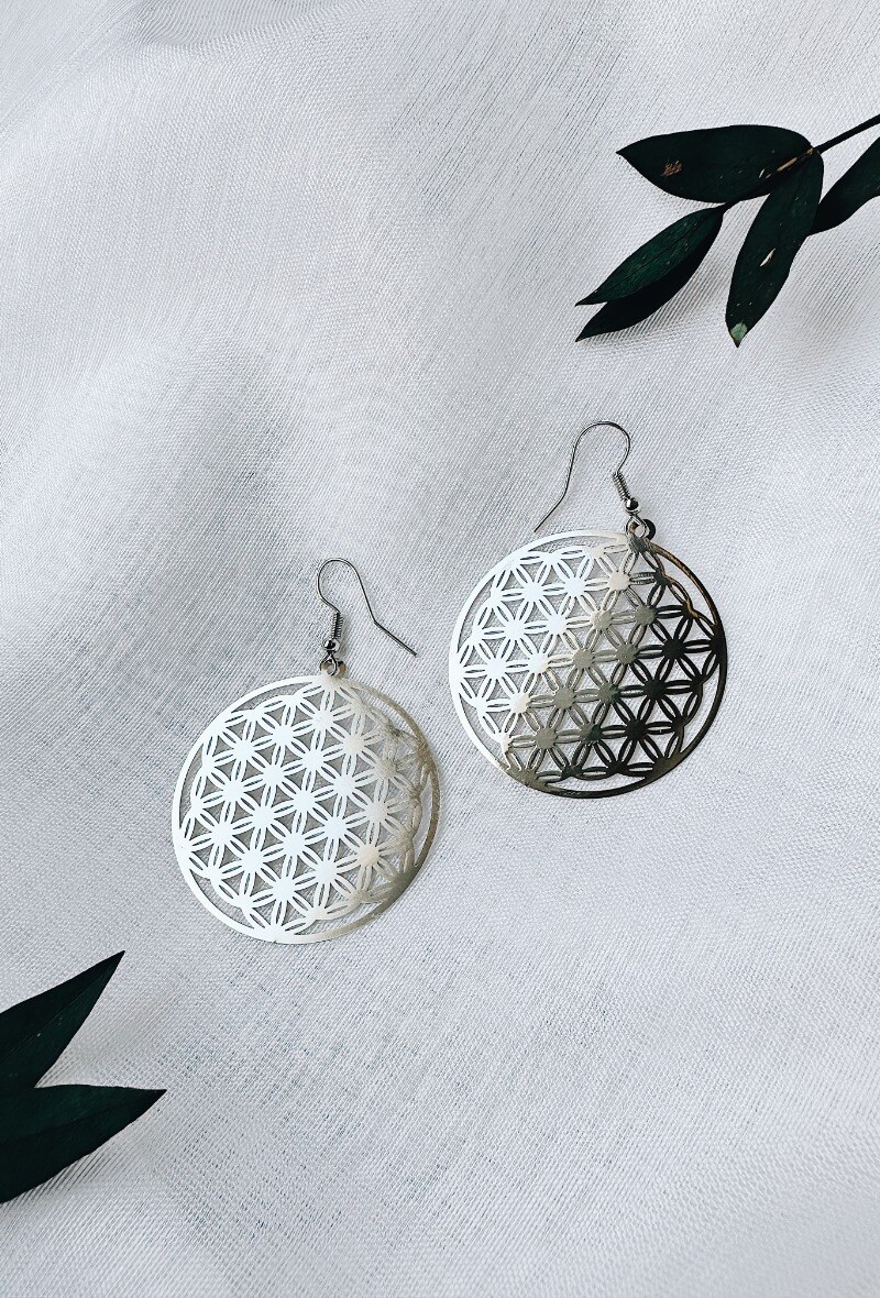Grossiste D Bijoux - Boucles d'oreilles filigrane rond