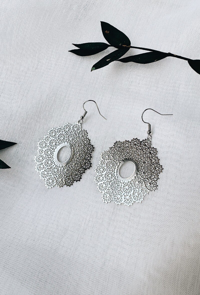 Grossiste D Bijoux - Boucles d'oreilles filigrane