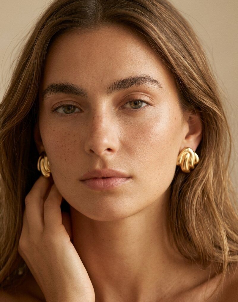 Grossiste D Bijoux - Boucles d'oreilles or acier inoxydable