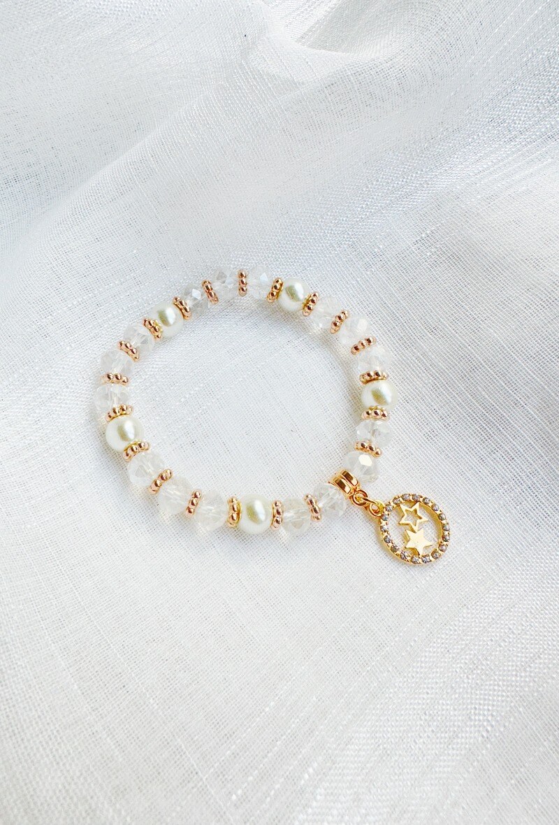 Grossiste D Bijoux - Bracelet perles et grelot