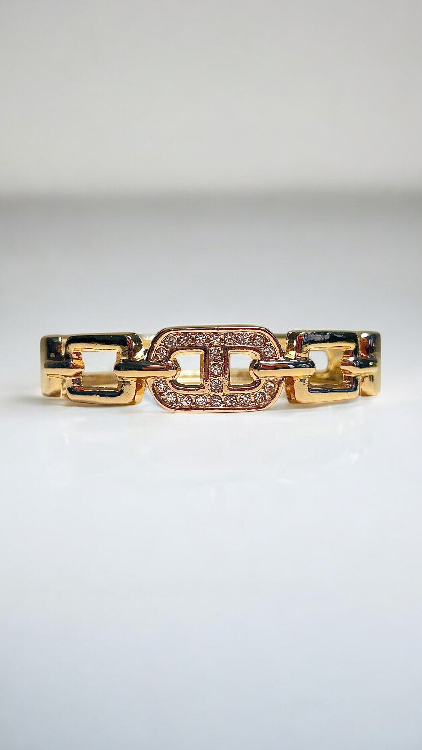 Großhändler D Bijoux - Goldenes Metallarmband