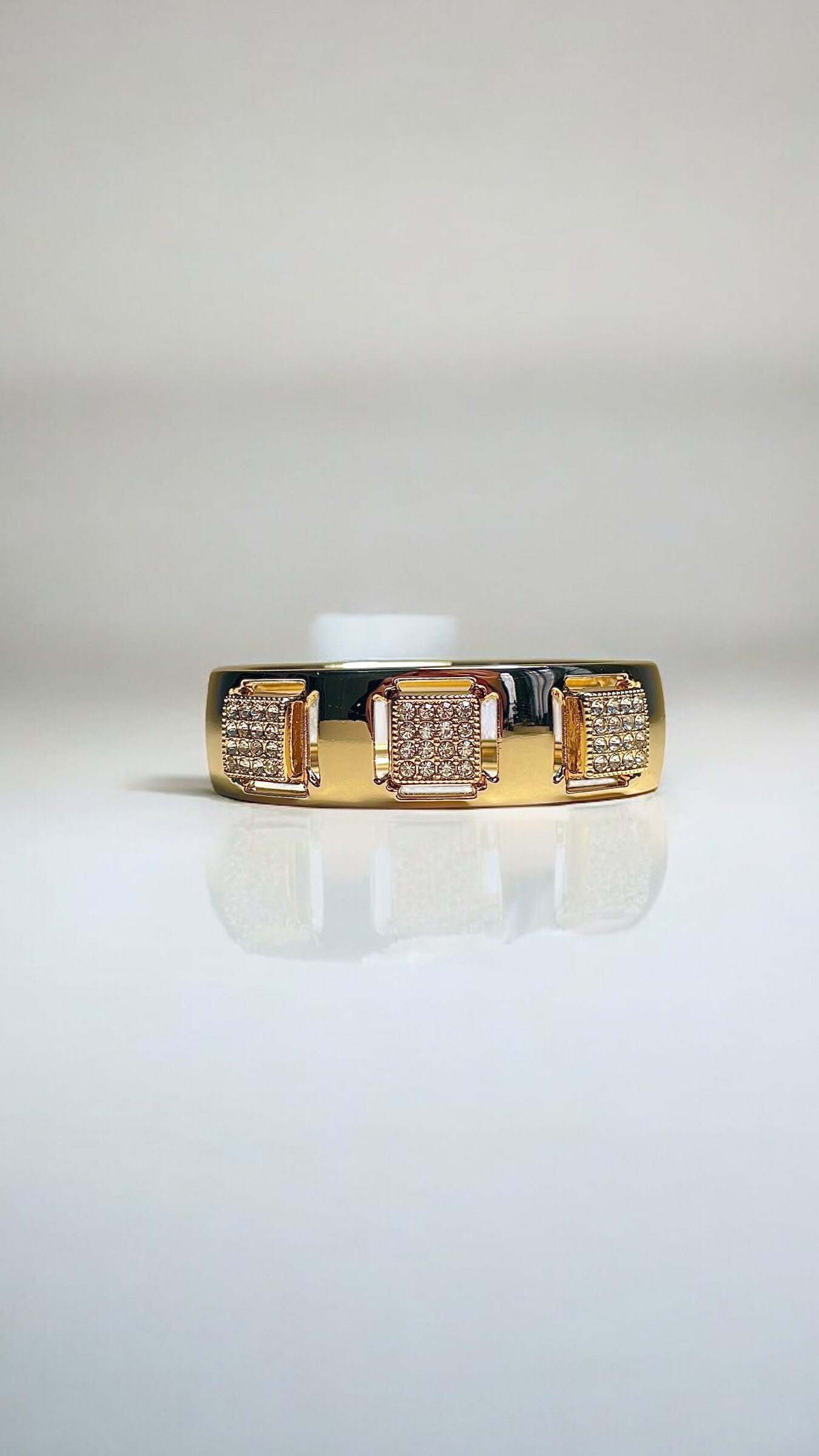 Großhändler D Bijoux - Goldenes Metallarmband