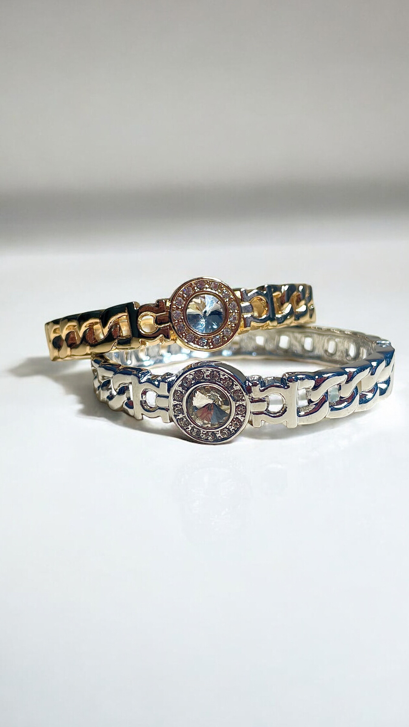 Großhändler D Bijoux - Goldenes Metallarmband
