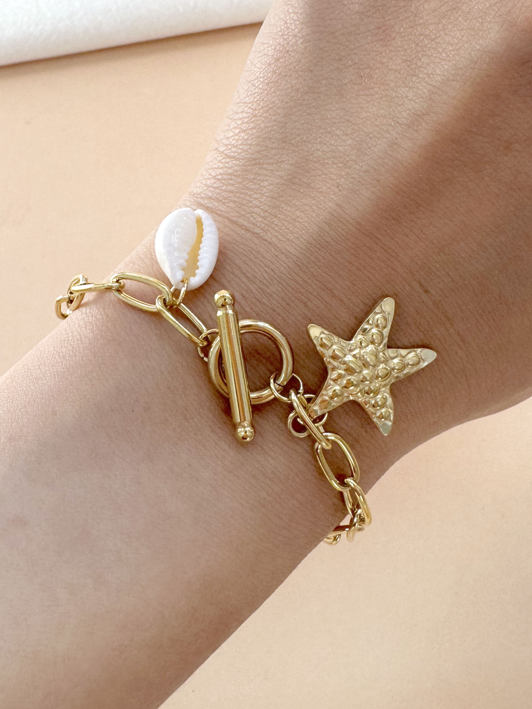 Mayorista D Bijoux - Star -Seater y pulsera de acero inoxidable