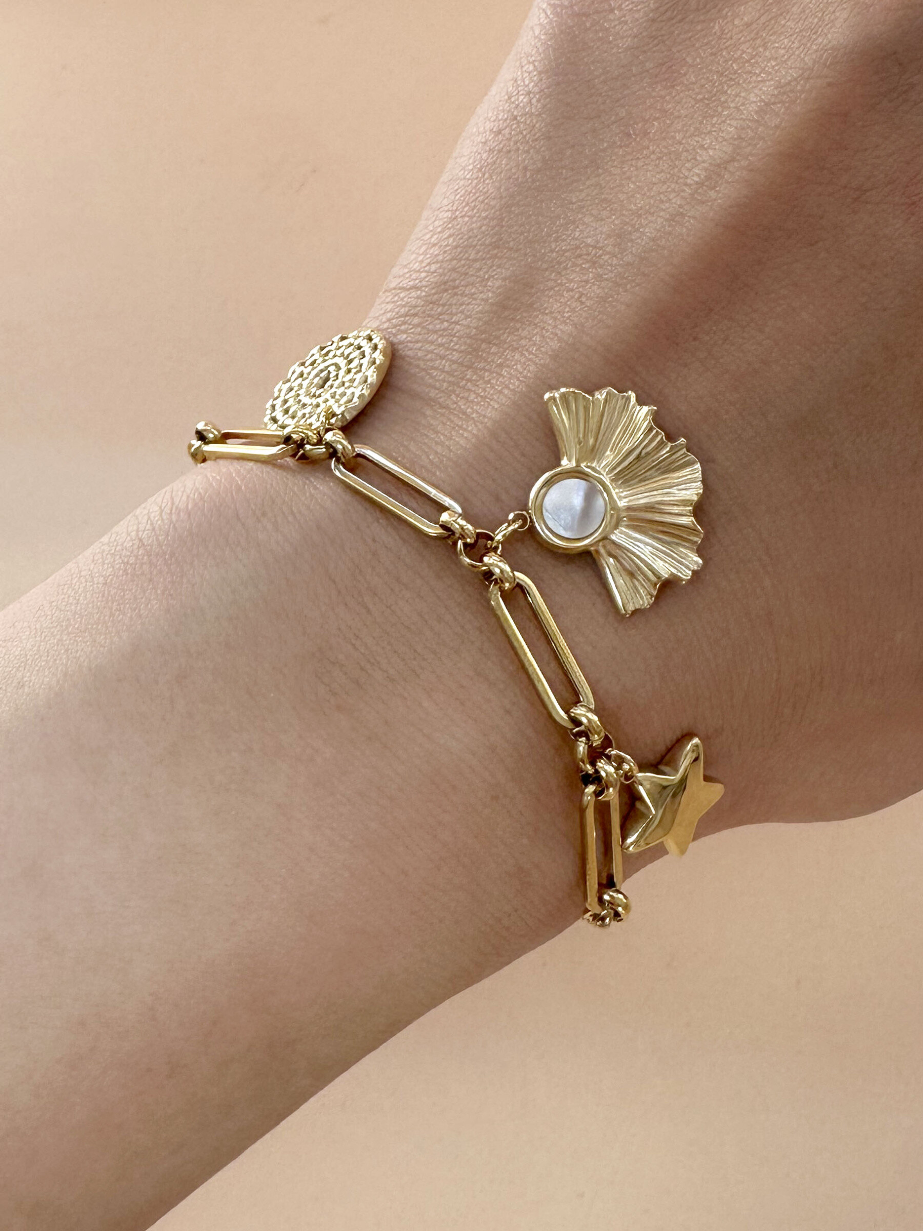 Mayorista D Bijoux - Brazalete de acero inoxidable