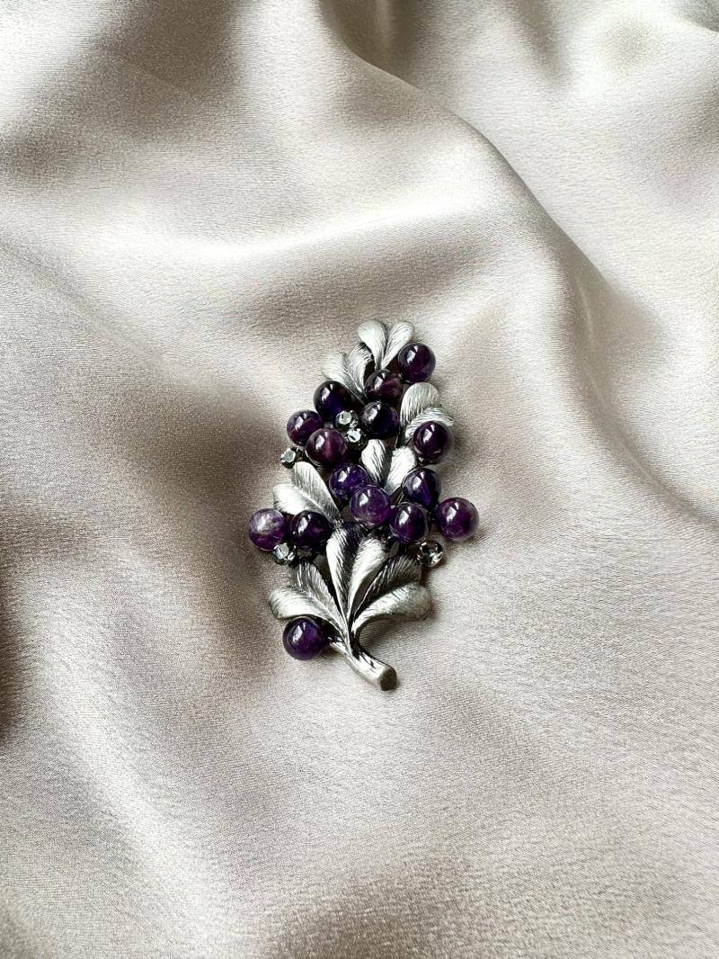 Großhändler D Bijoux - Baumbrosche und Natursteinperlen