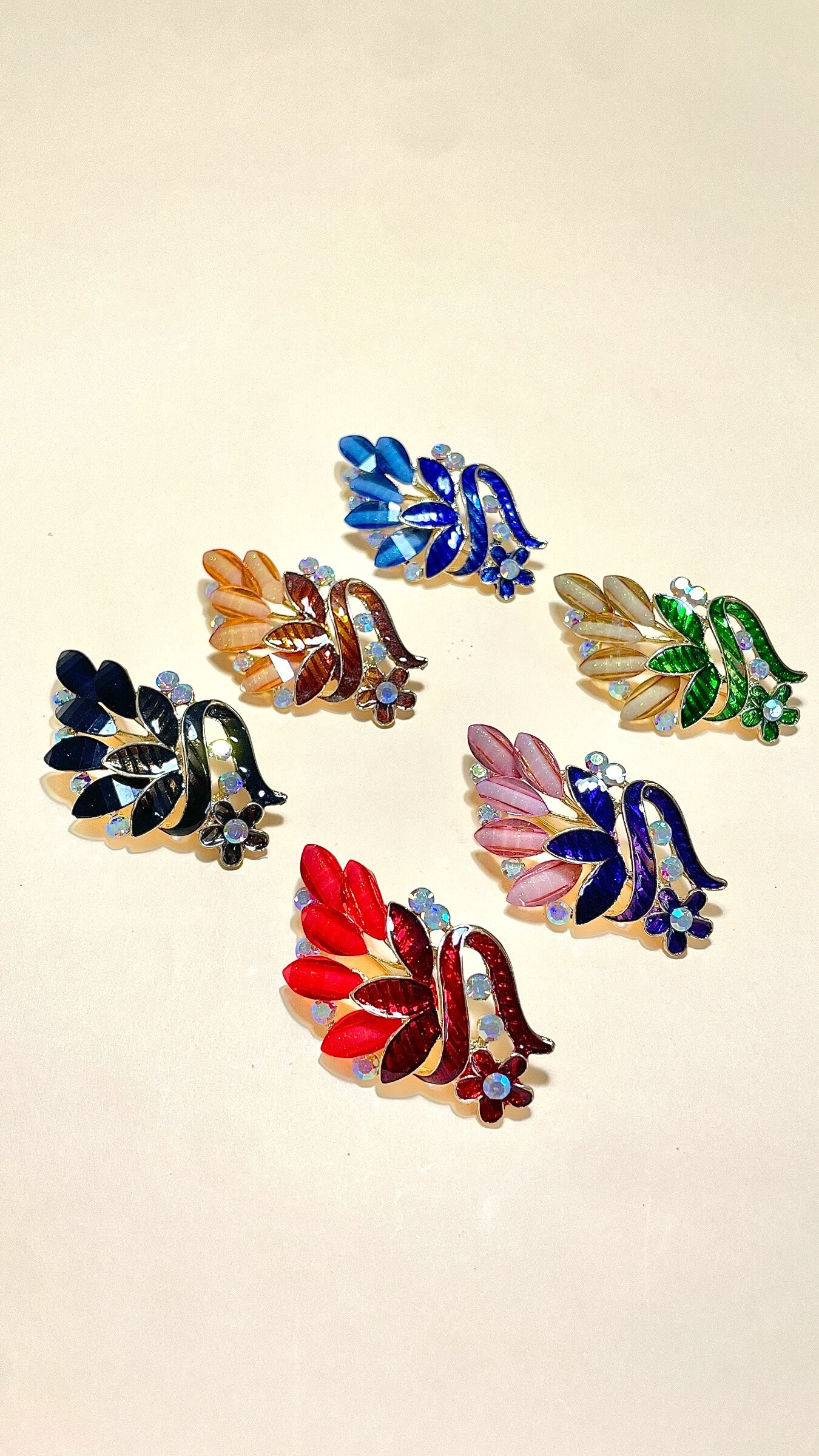 Mayorista D Bijoux - Broche de hoja de acero inoxidable
