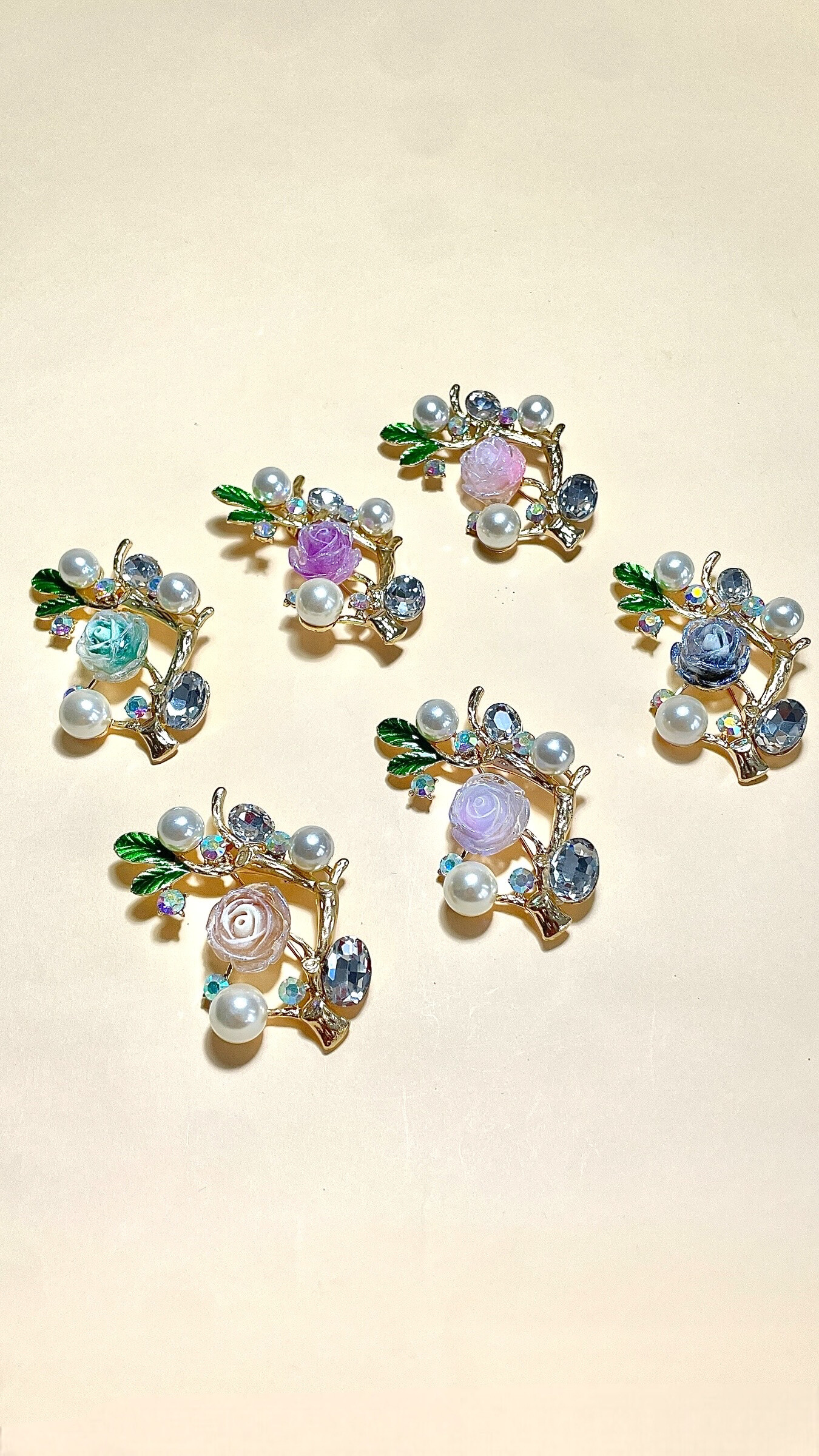 Mayorista D Bijoux - Broche de hoja de acero inoxidable
