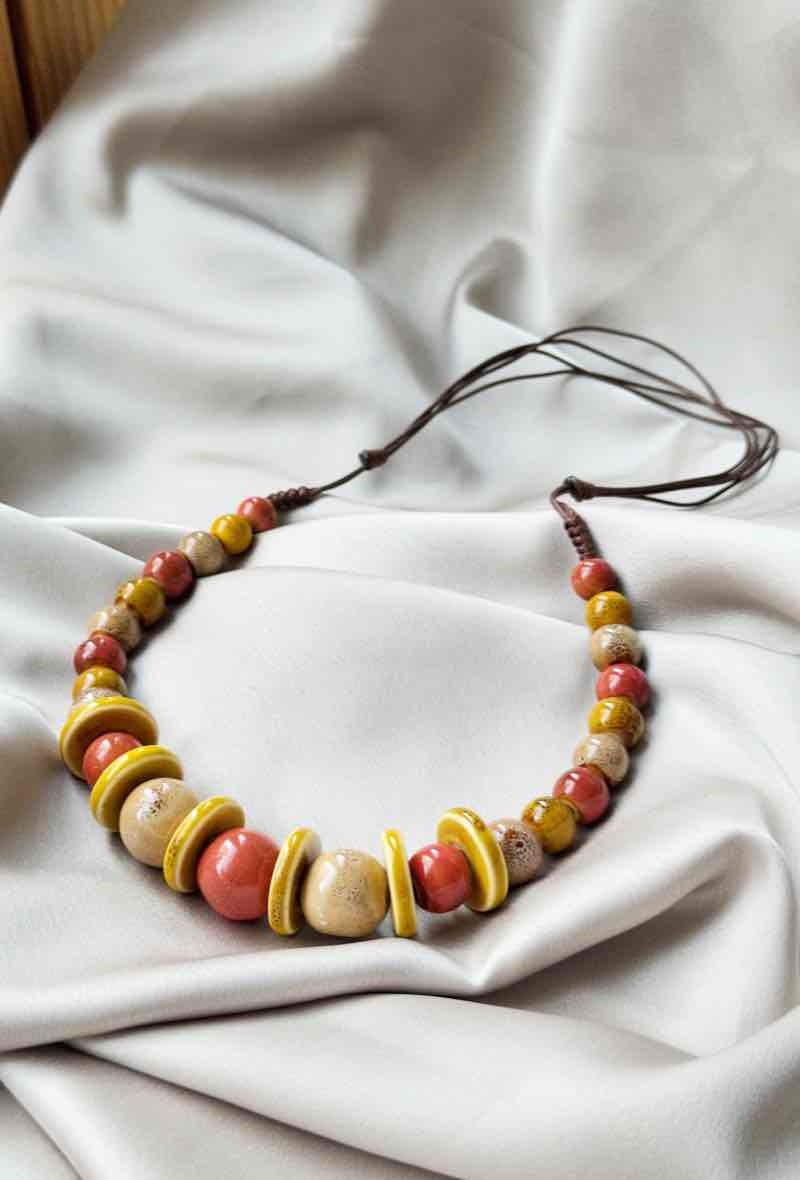 Mayorista D Bijoux - Collar de cerámica