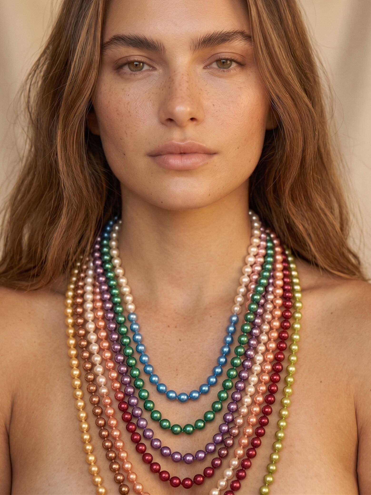 Grossista D Bijoux - Collana lunga di perle