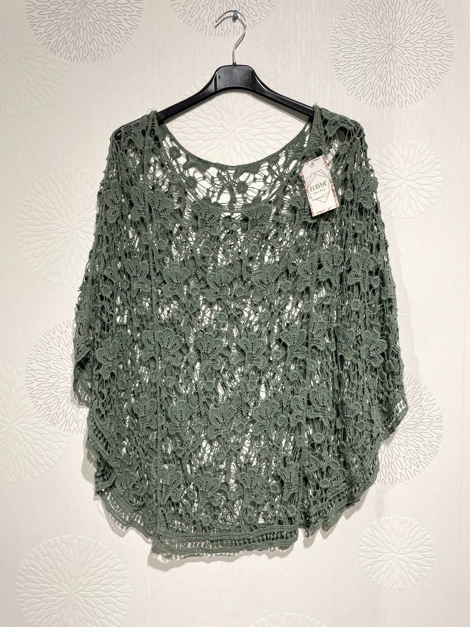 Großhändler D&L CREATION - Poncho -Weste in T40 United Lace bei T52