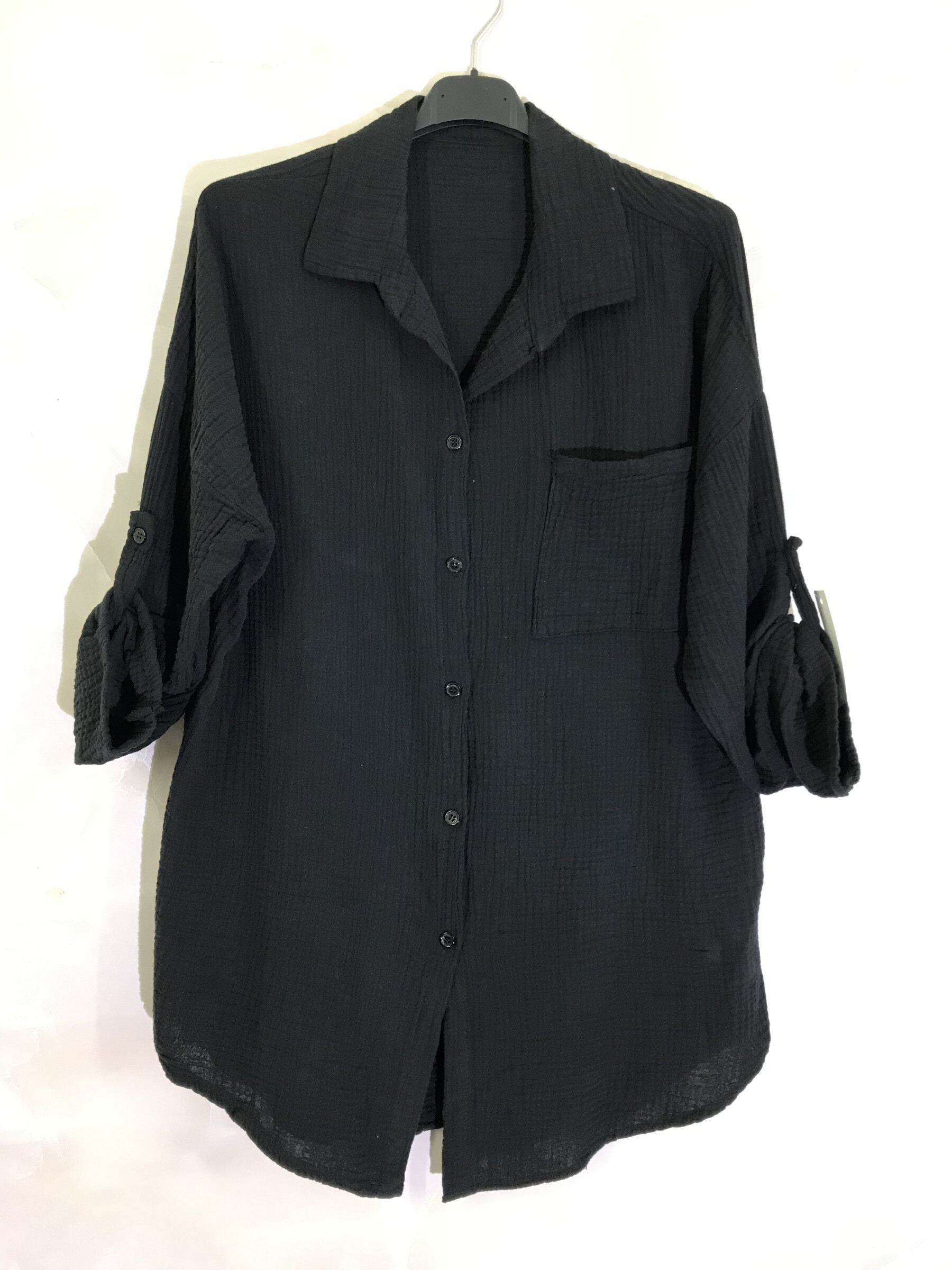 Grossiste D&L CREATION - Chemise en double gaze de coton